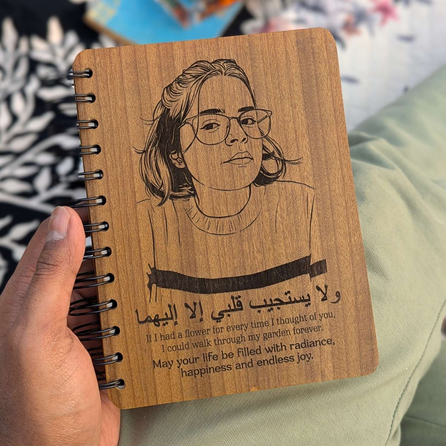 Customize your own wooden notebook - Image 10