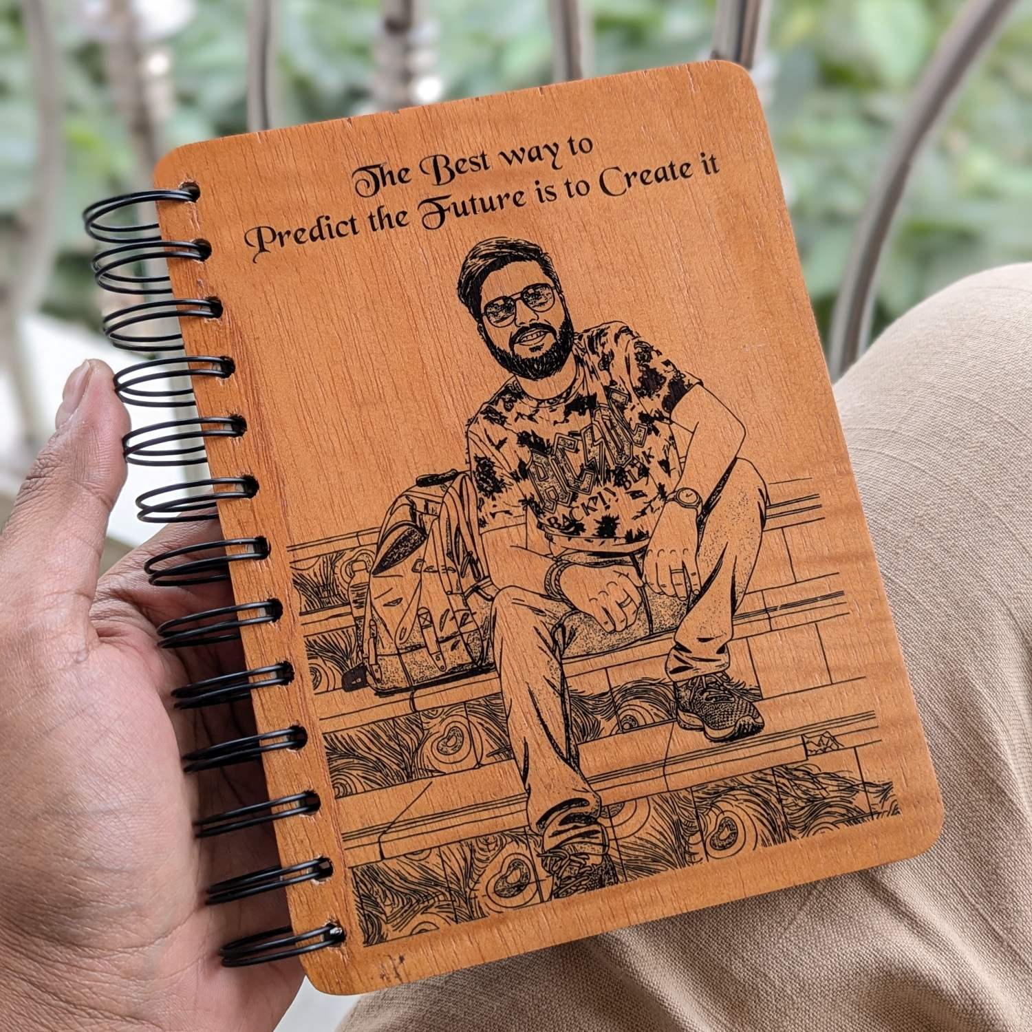 Customize your own wooden notebook - Image 16
