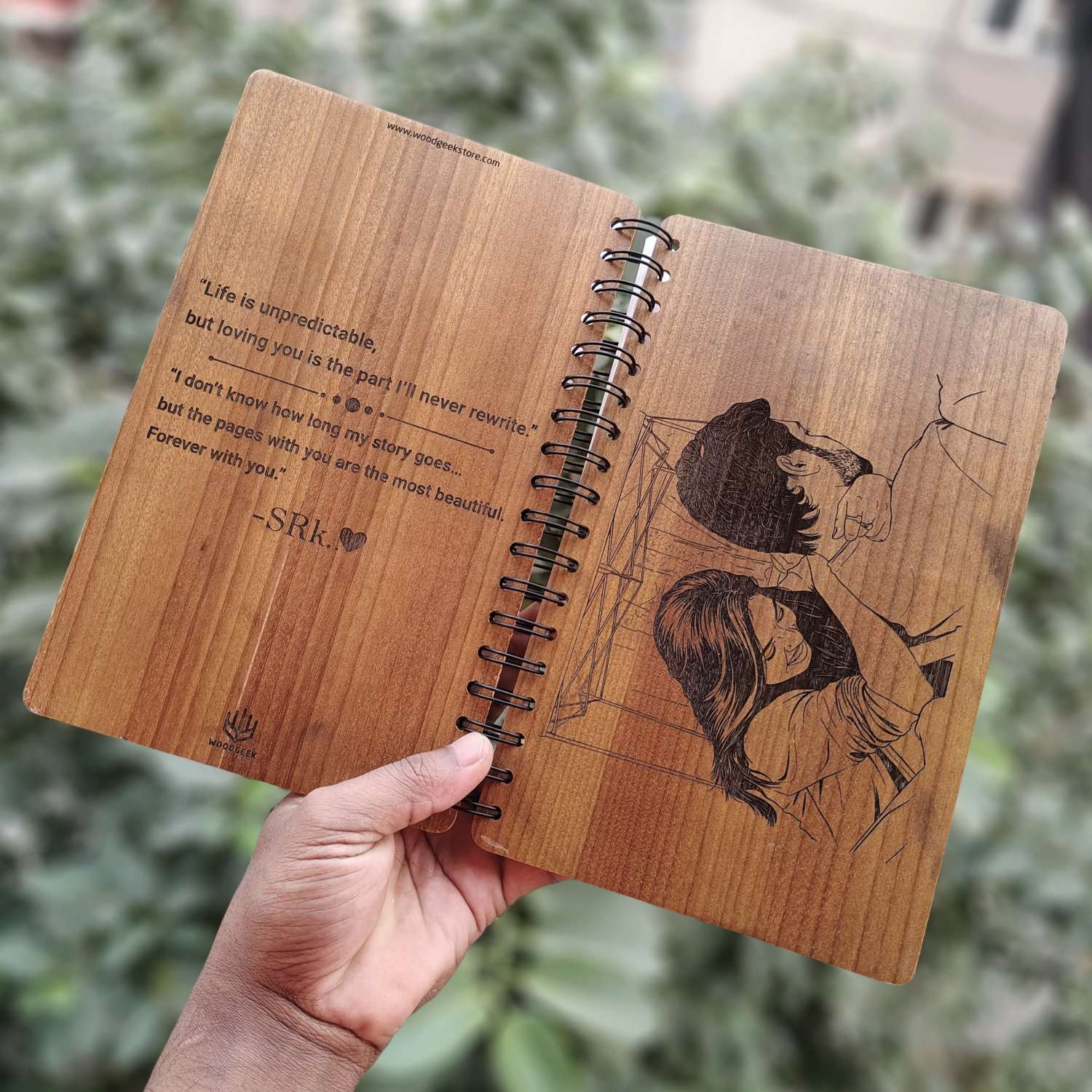 Customize your own wooden notebook - Image 17