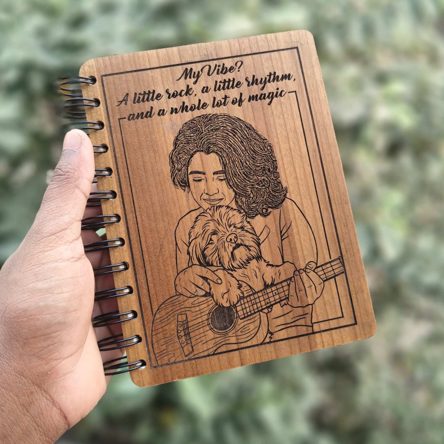 Customize your own wooden notebook - Image 18