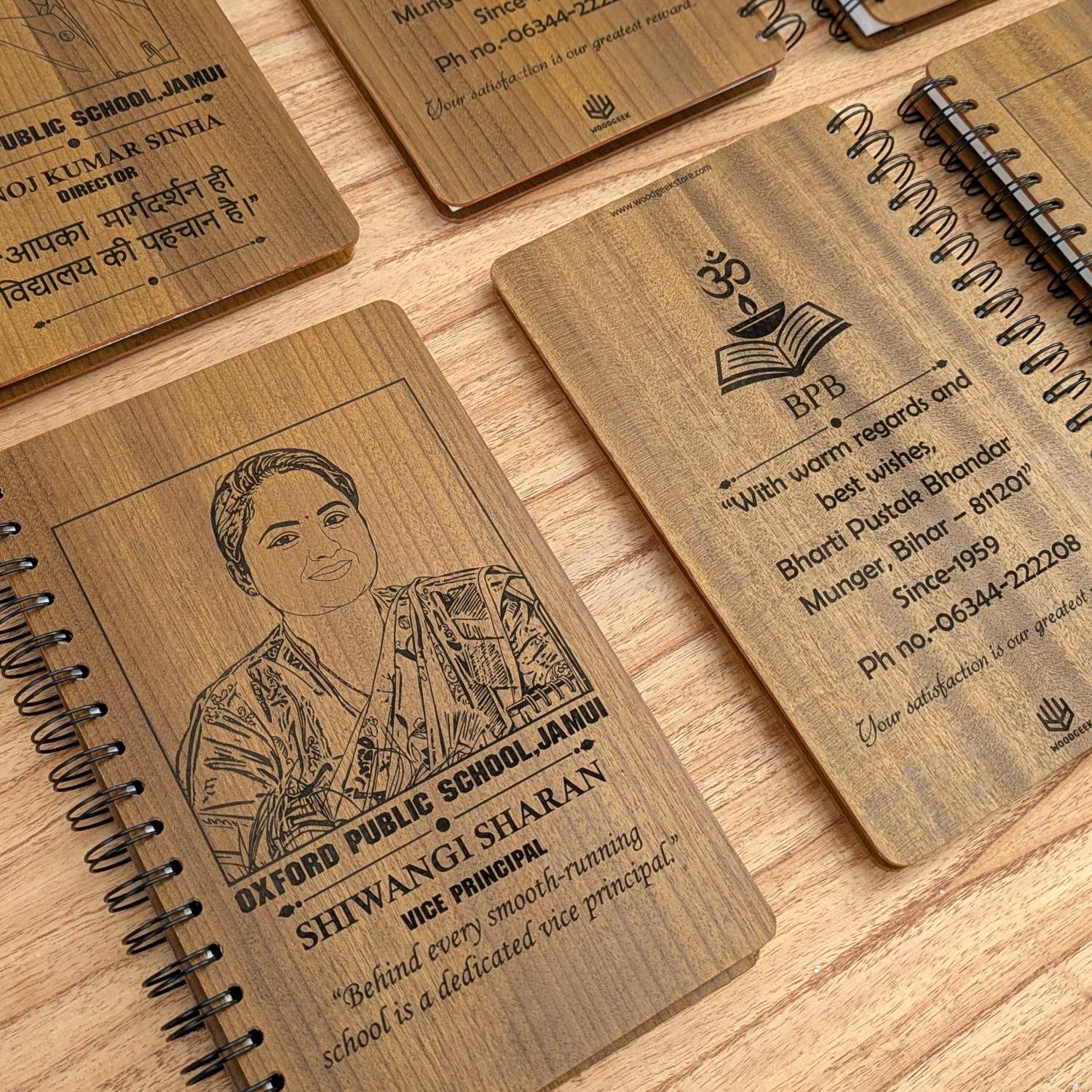 Customize your own wooden notebook - Image 21