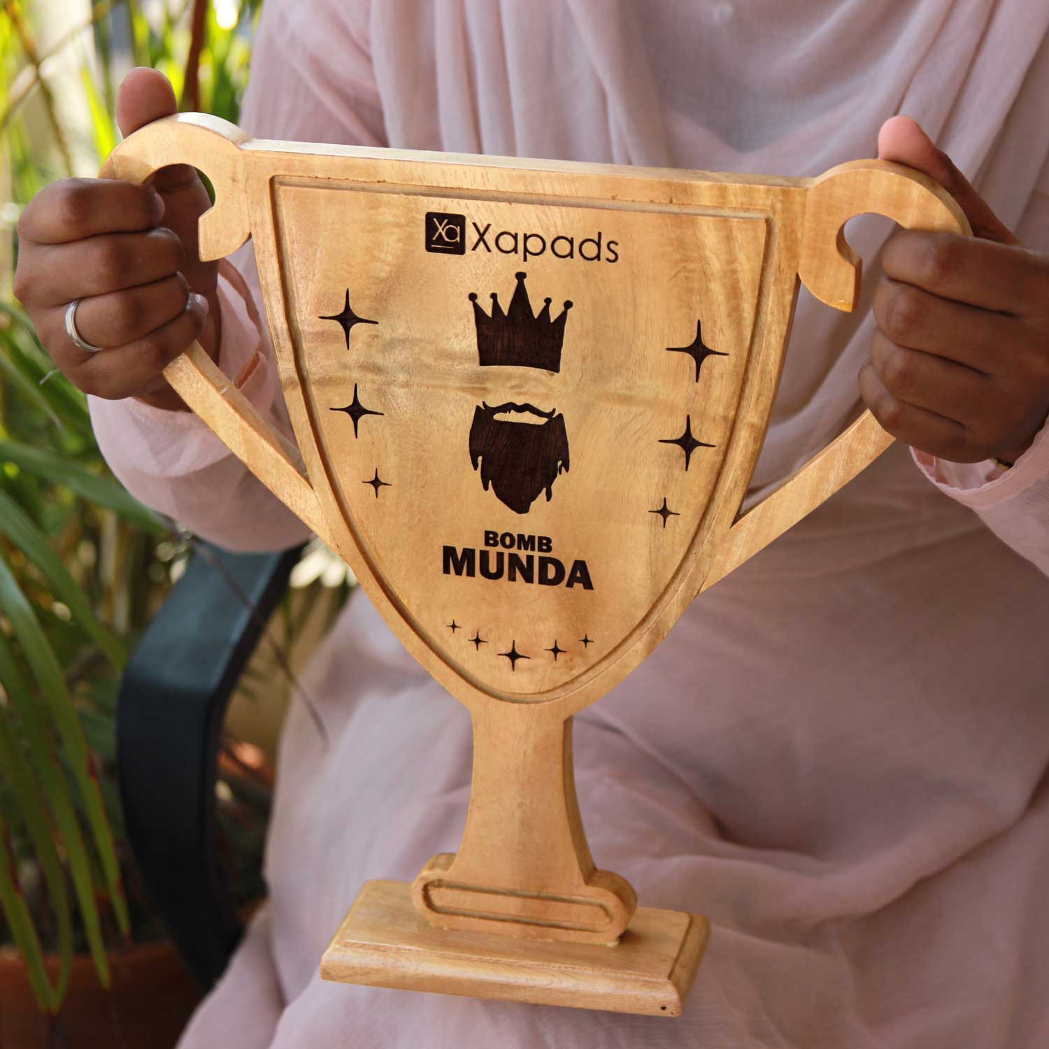 Achievement Wooden Trophy | Office and Corporate Awards - Image 3