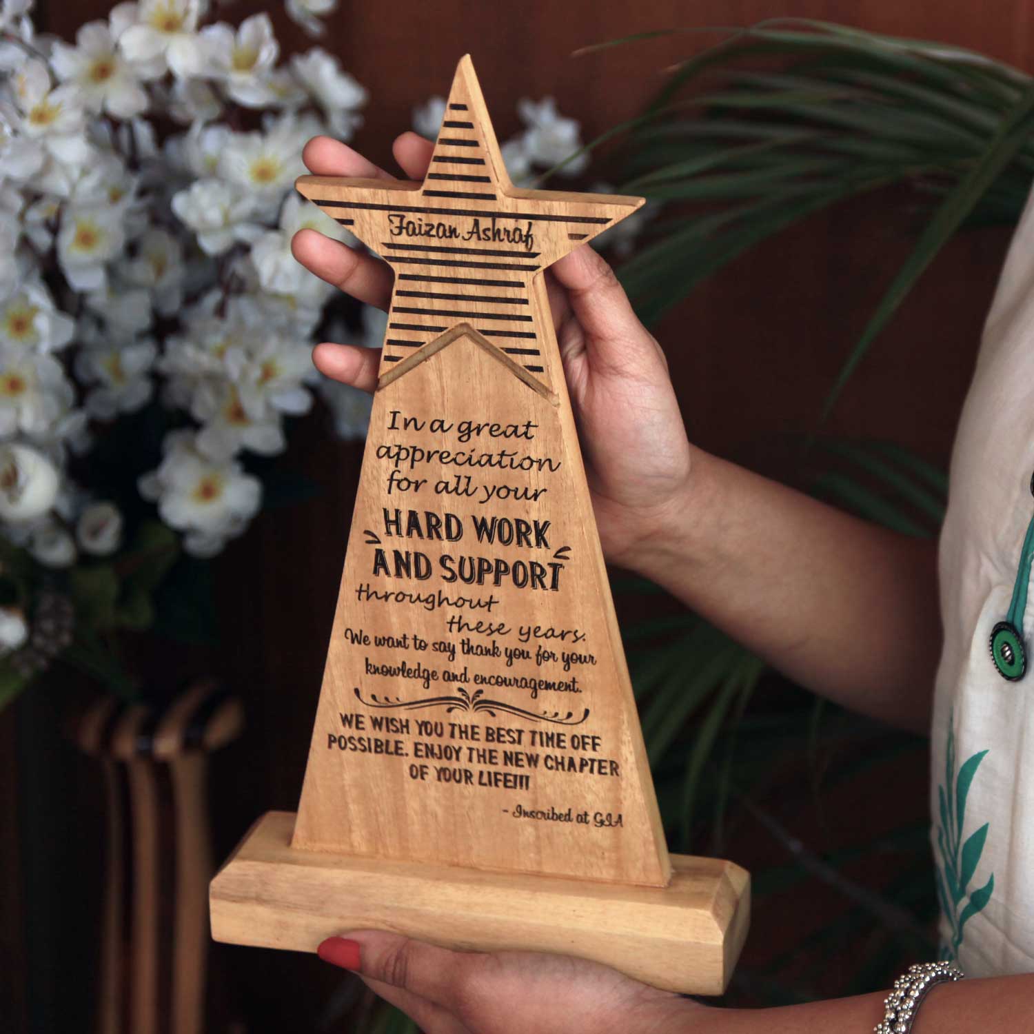 Appreciation Award Trophy For Team & Colleagues | Corporate Gifts - Image 2
