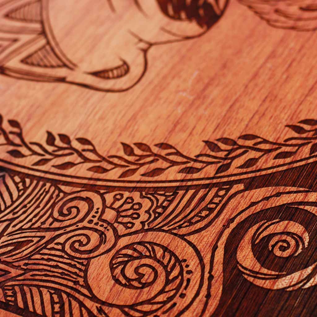 The Water Bearer Carved Wooden Poster - Image 3