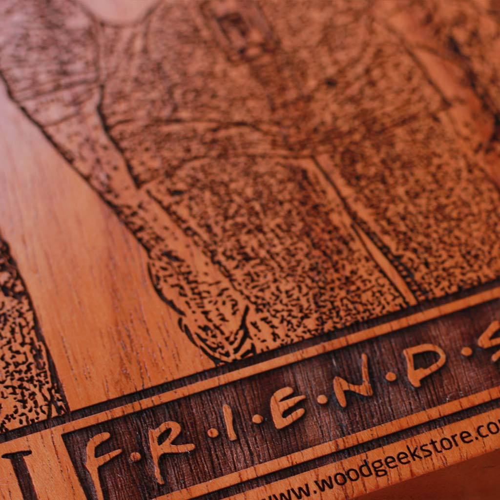 Best F.R.I.E.N.D.S Forever Personalized Wooden Frame - Image 4