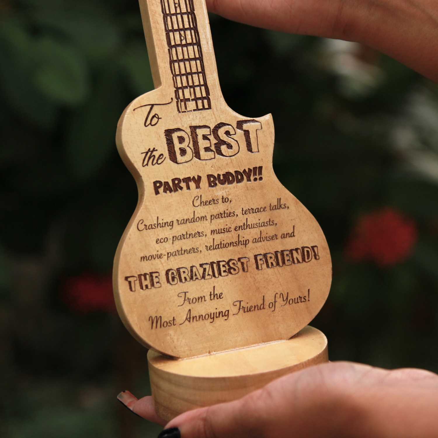 Best Party Buddy Award | Funny Gift for Your Ultimate Partner-in-Crime - Image 2