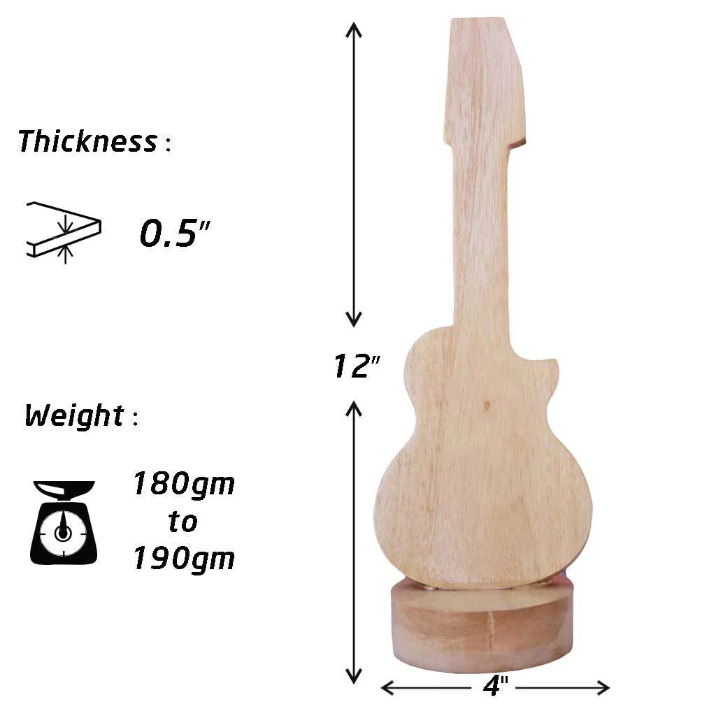 Customise Your Own Wooden Guitar Award - Image 5