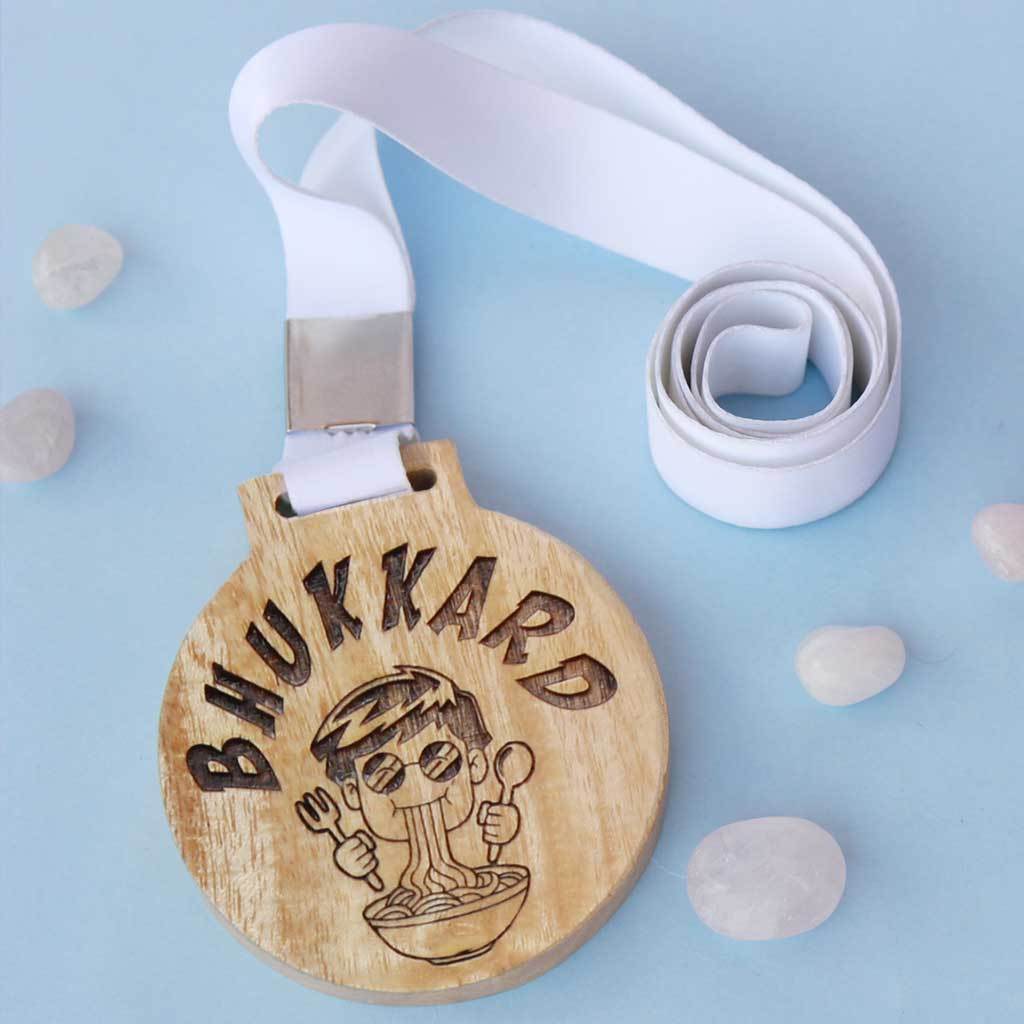 Bhukkard Wooden Medal