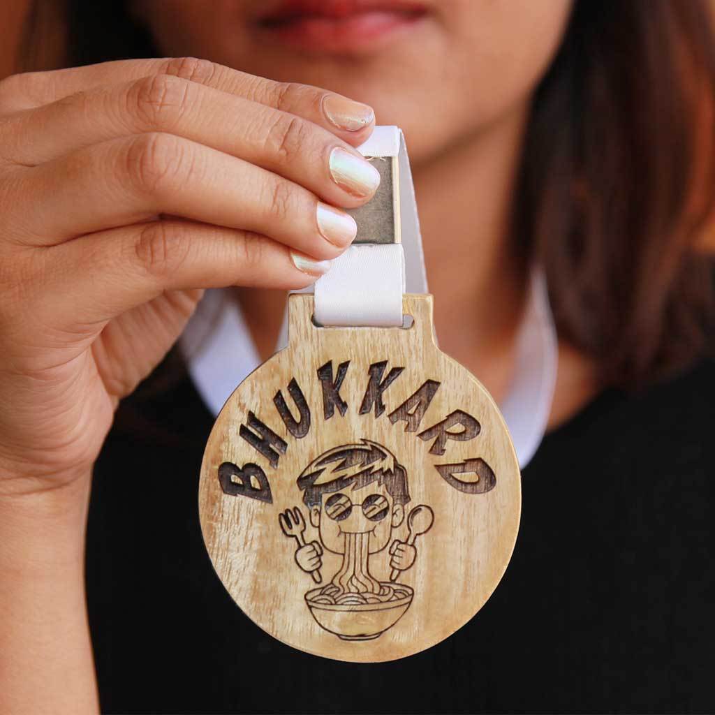 Bhukkard Wooden Medal - Image 2