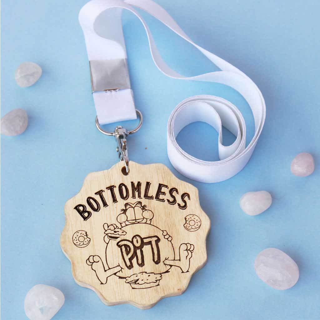 Bottomless Pit Wooden Medal