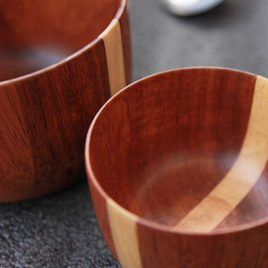 Bowls handmade from wood | Wooden bowls - Set of 3 | Bowls Online - Image 7
