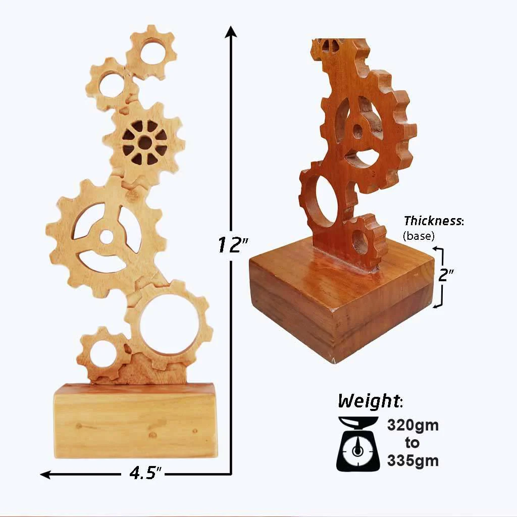 Congrats On Becoming An Engineer - Wooden Engineering Trophy - Image 5
