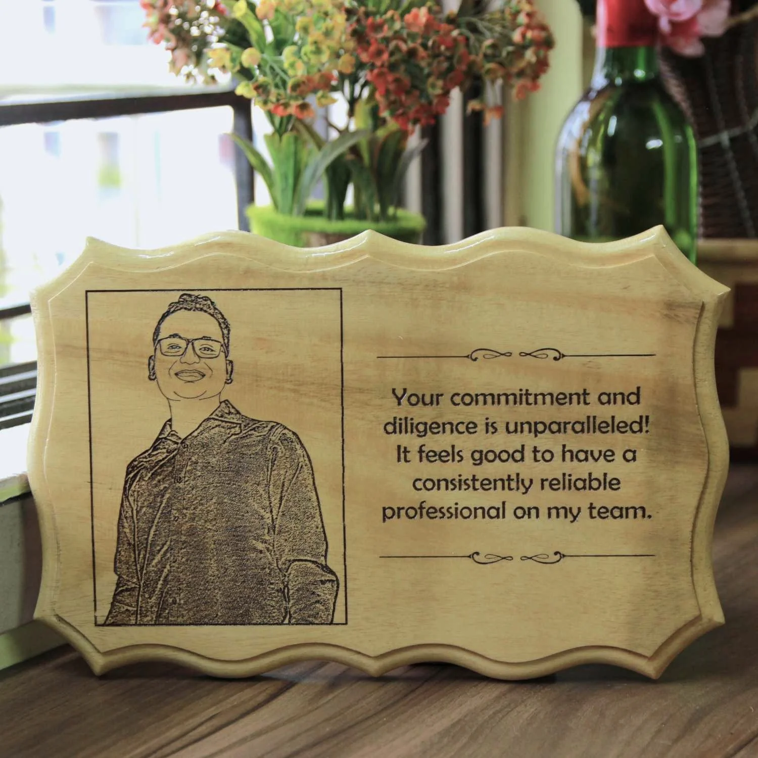 Custom Employee Recognition & Leadership Award Plaque - Image 5
