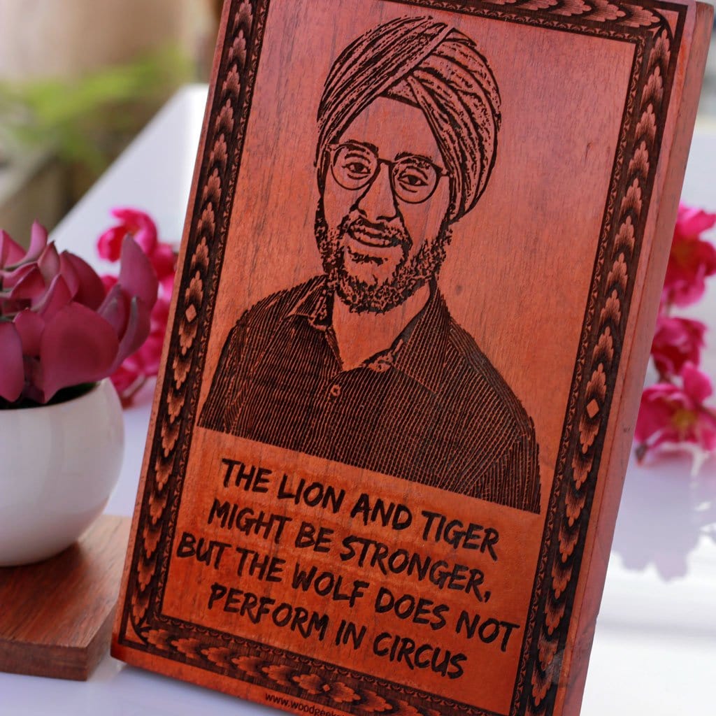 Custom Engraved Best Brother Wooden Frame - Image 5