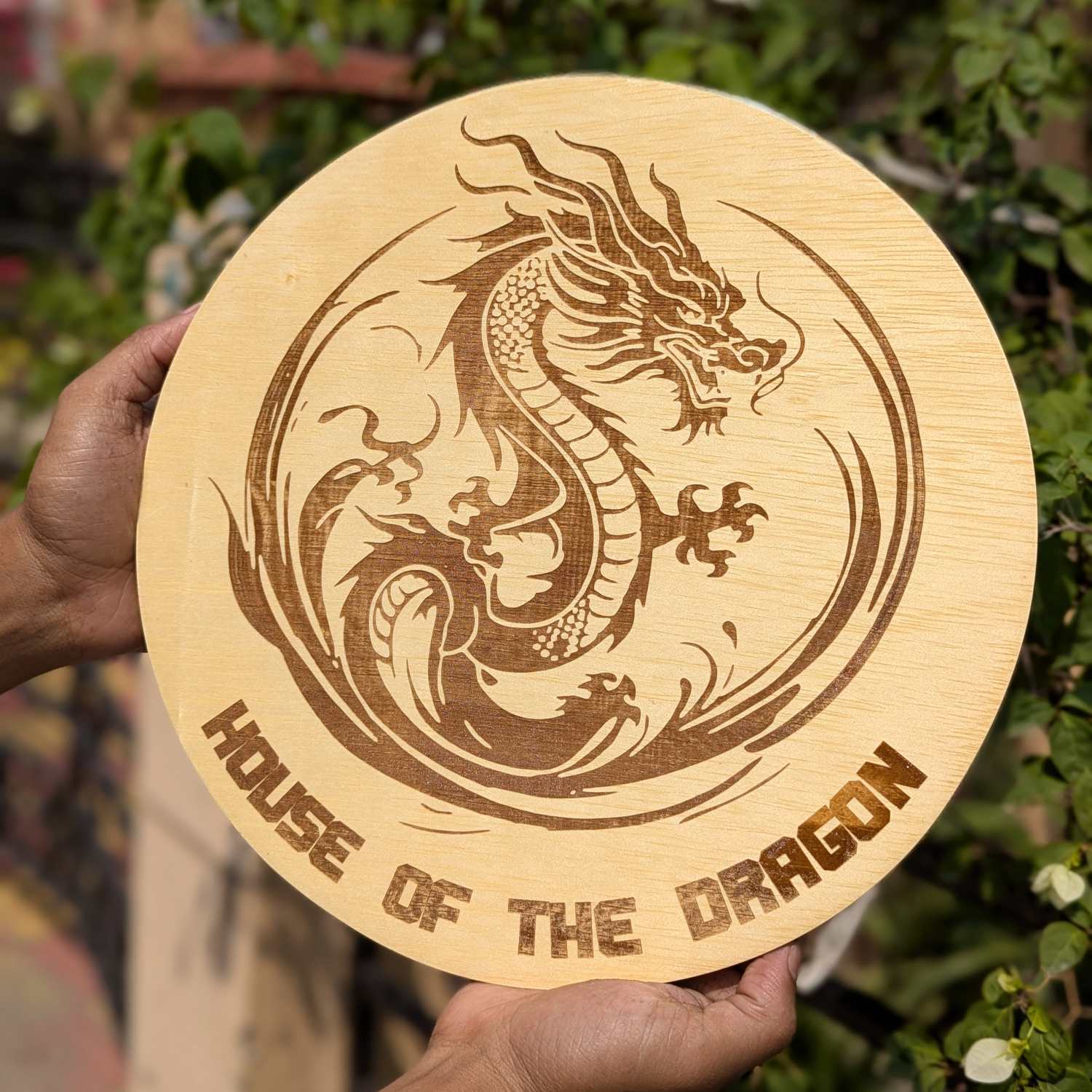 Logo Engraved Wooden Frame for Office - Image 9