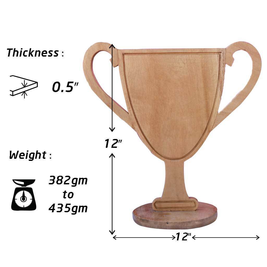 Customise Your Own Wooden Trophy Cup - Image 5