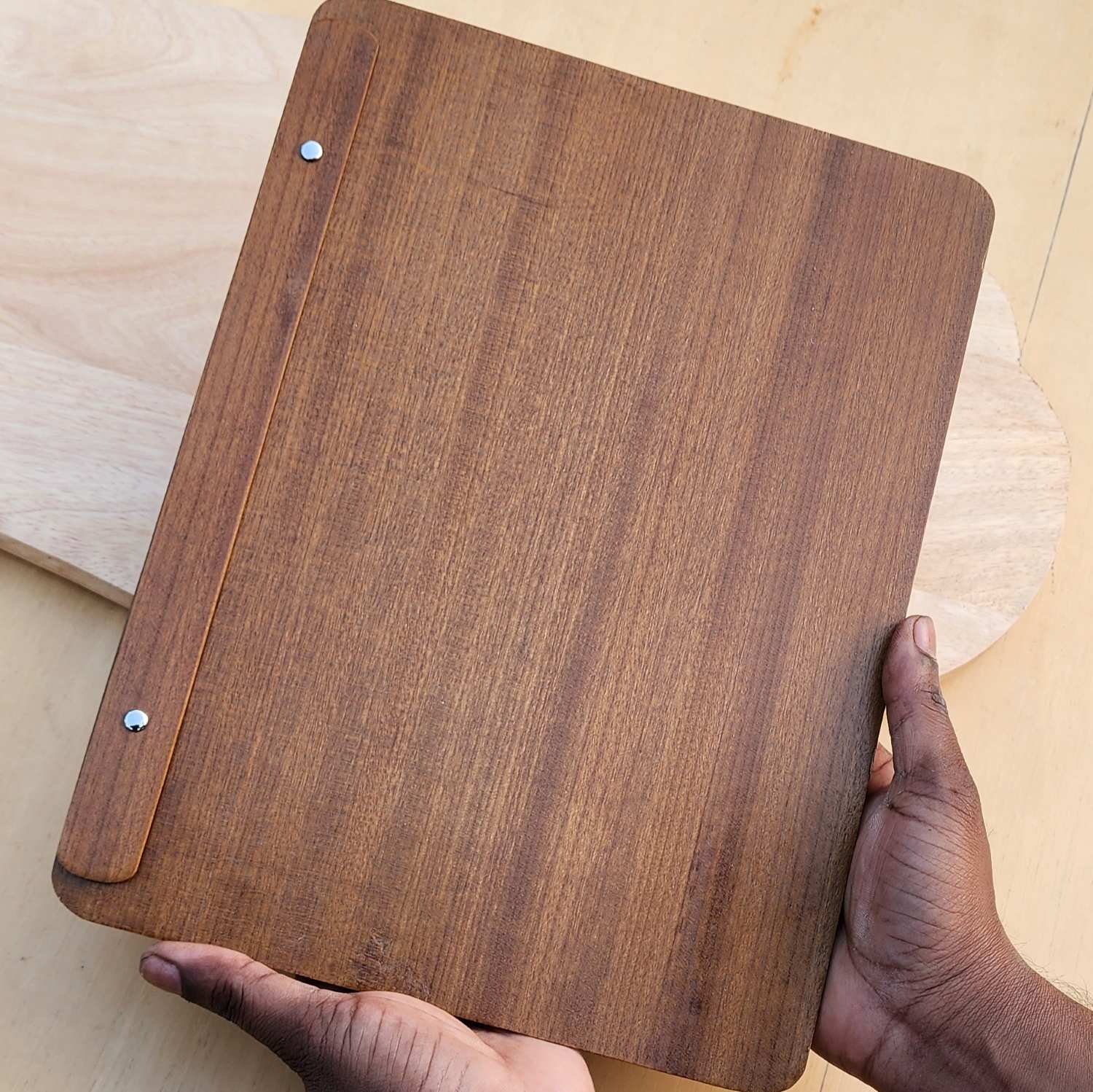 Customised Wooden Menu Holder for Restaurants & Cafes | Simple Menu Holder - Image 11