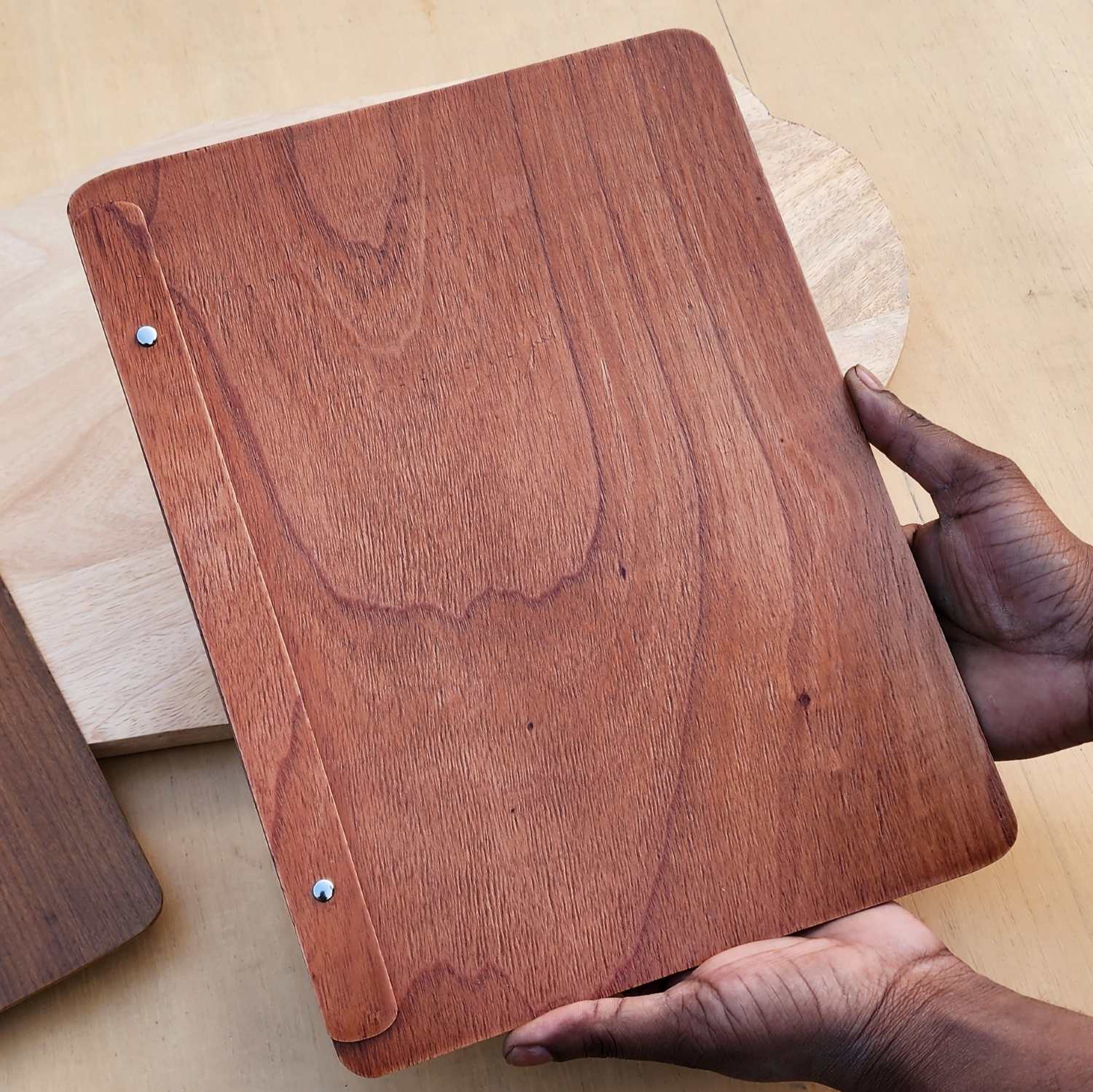 Customised Wooden Menu Holder for Restaurants & Cafes | Simple Menu Holder - Image 14