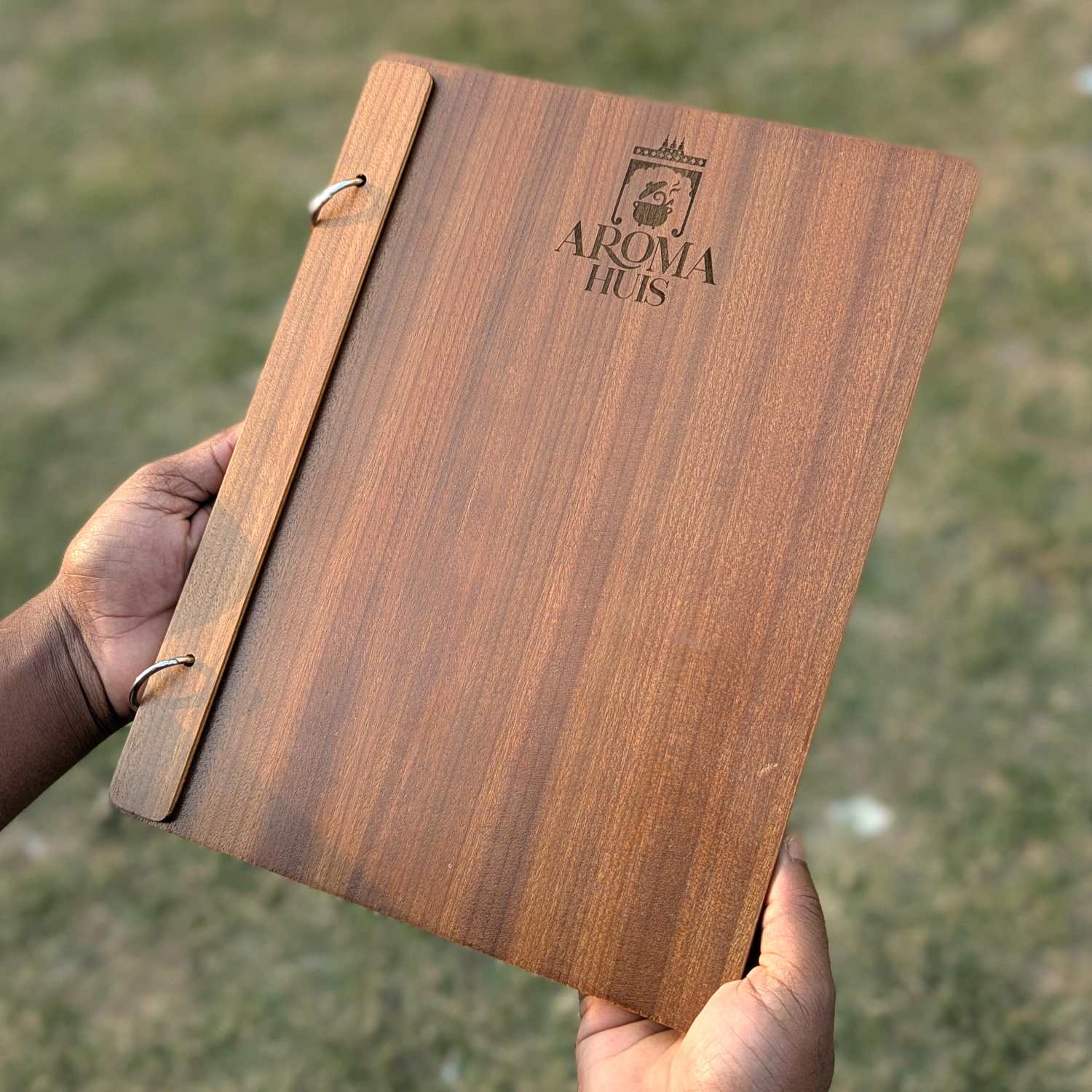 Customised Wooden Menu Holder for Restaurants & Cafes | Simple Menu Holder - Image 7