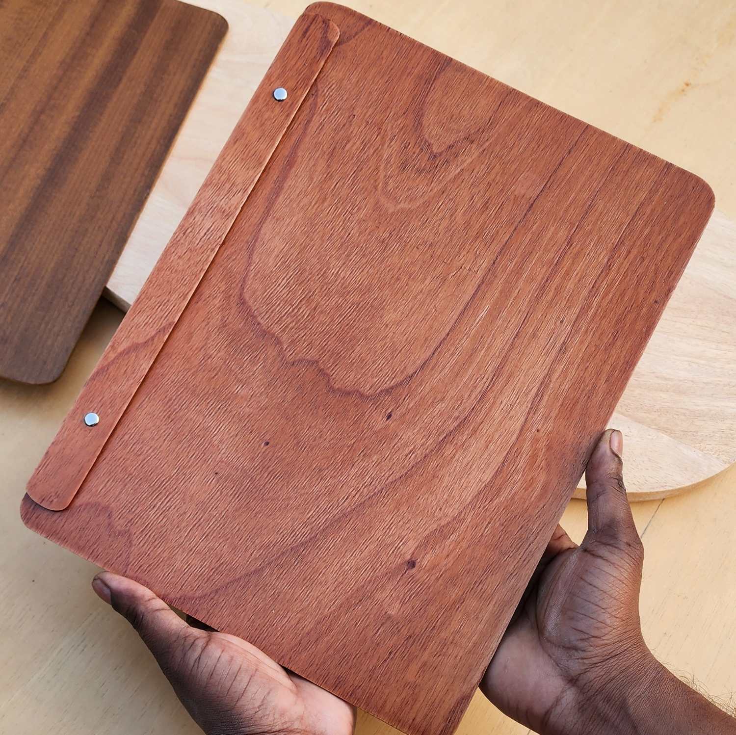 Customised Wooden Menu Holder for Restaurants & Cafes | Simple Menu Holder - Image 8