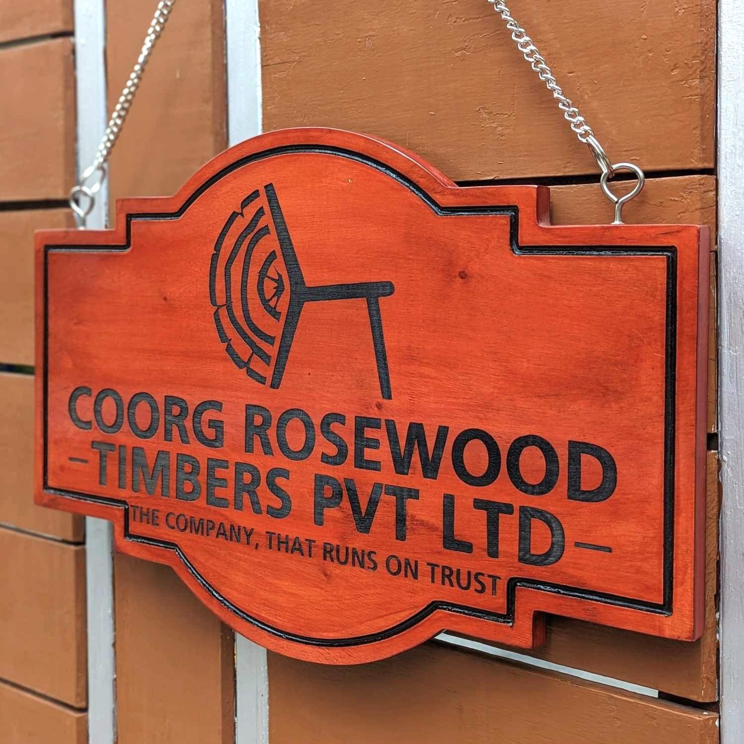 Customize Your Own Hanging Wooden Sign - Image 14