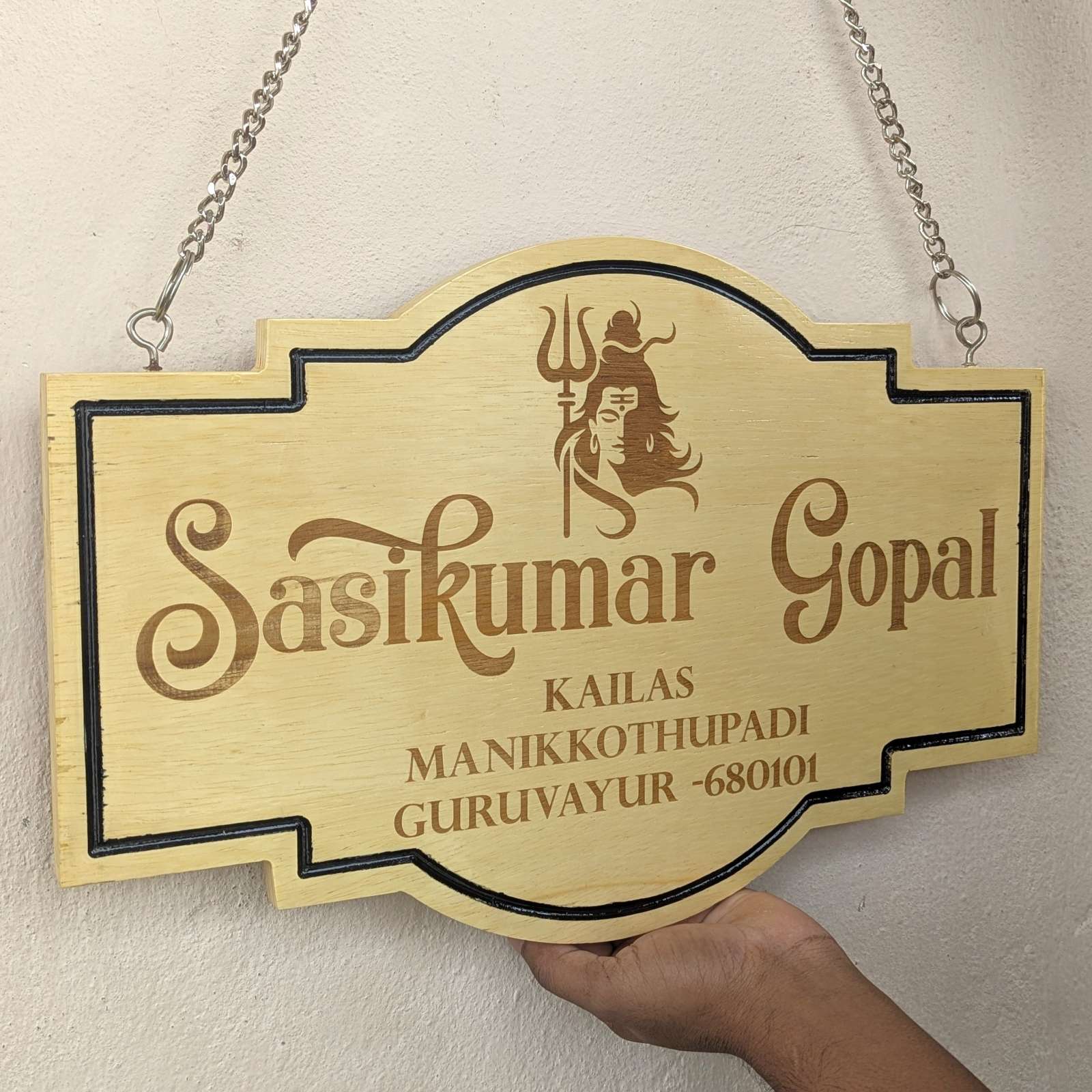 Customize Your Own Hanging Wooden Sign - Image 15