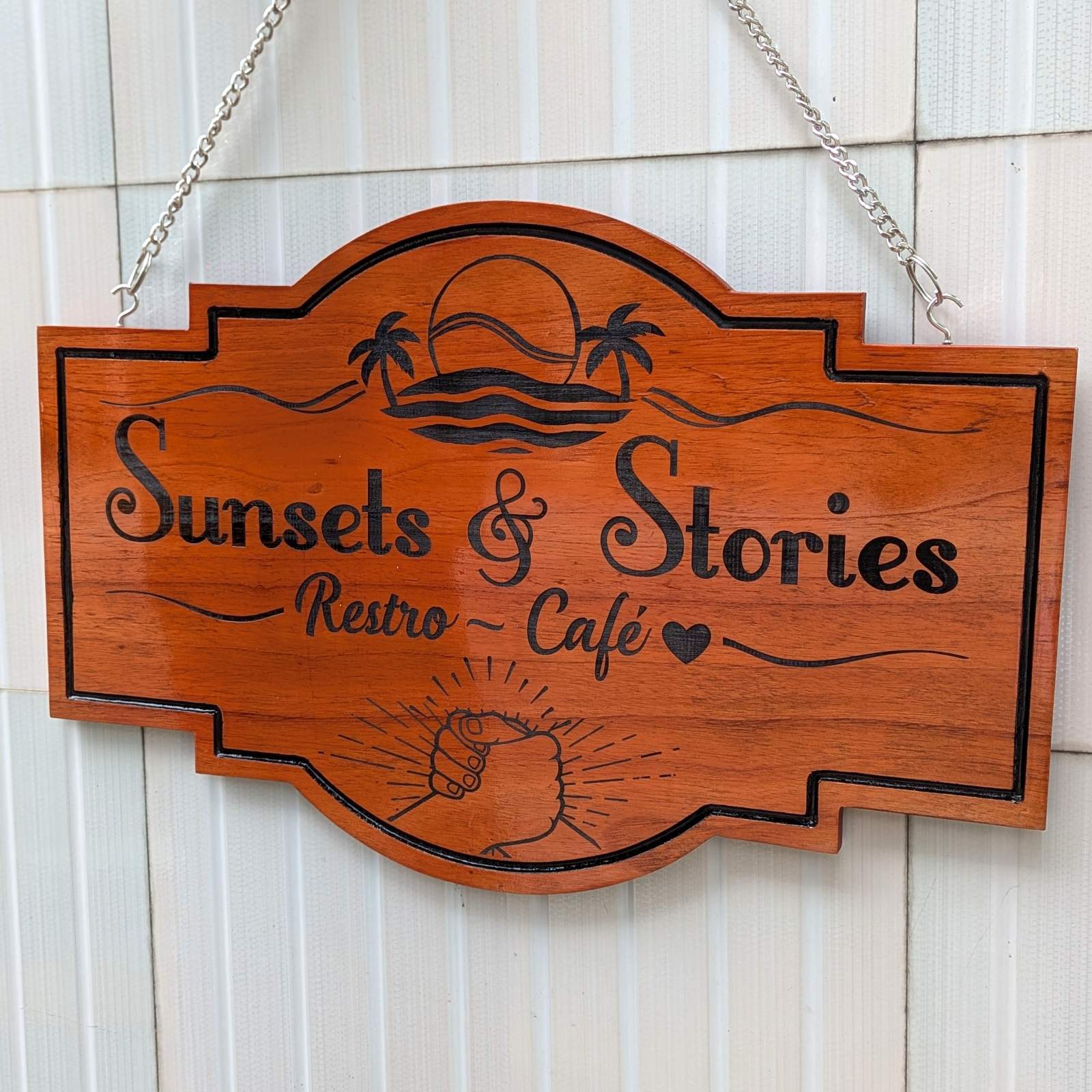 Customize Your Own Hanging Wooden Sign - Image 16