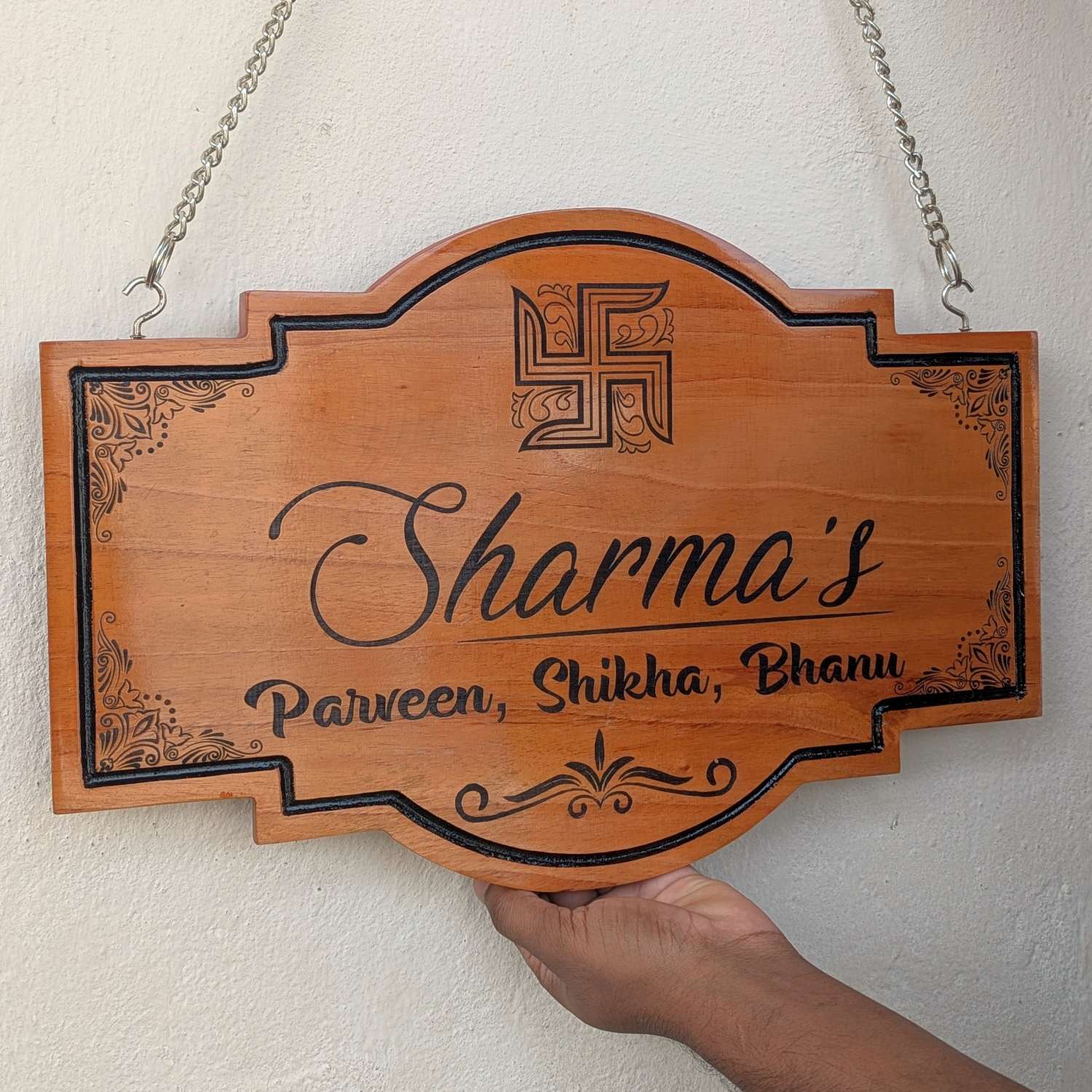 Customize Your Own Hanging Wooden Sign - Image 19