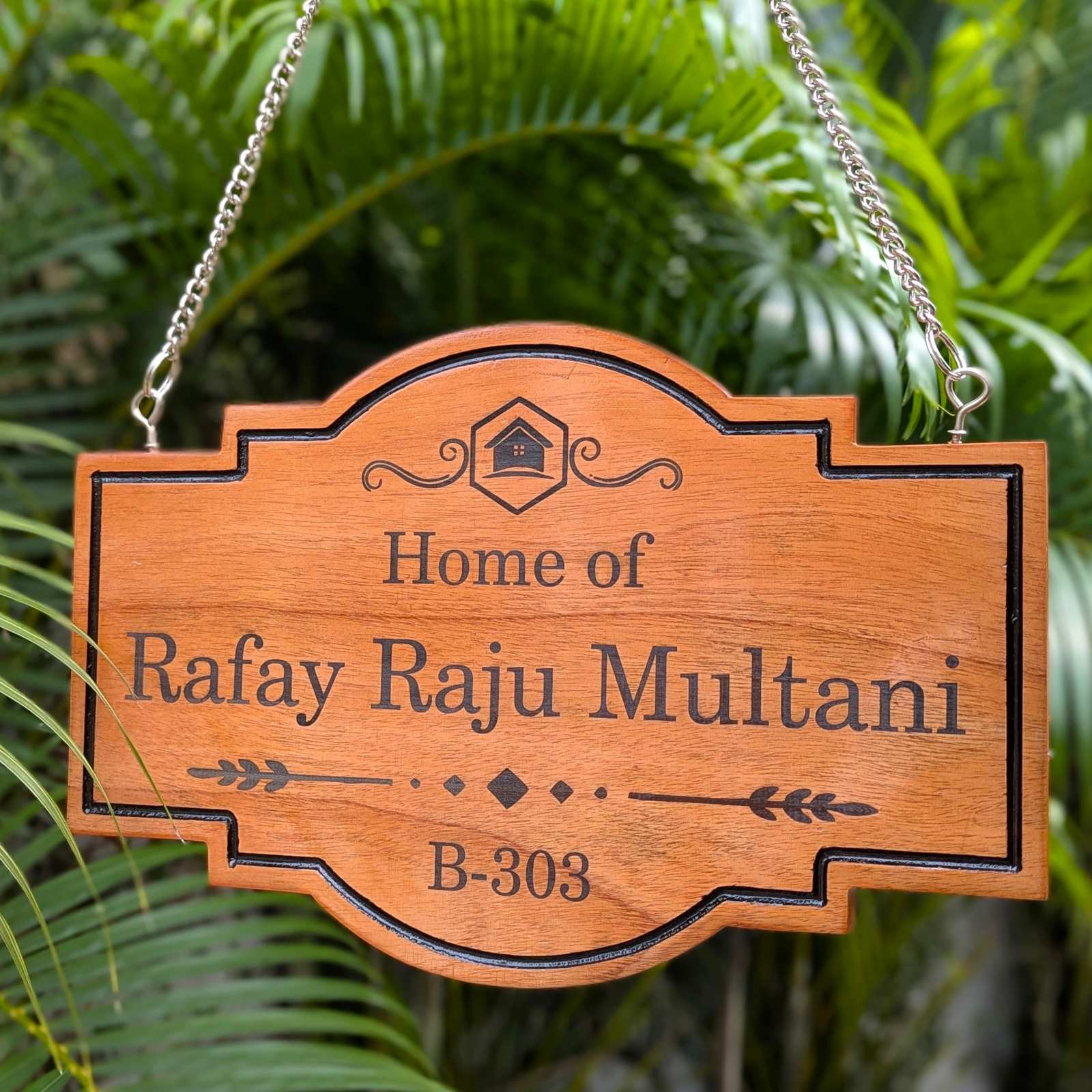 Customize Your Own Hanging Wooden Sign - Image 4