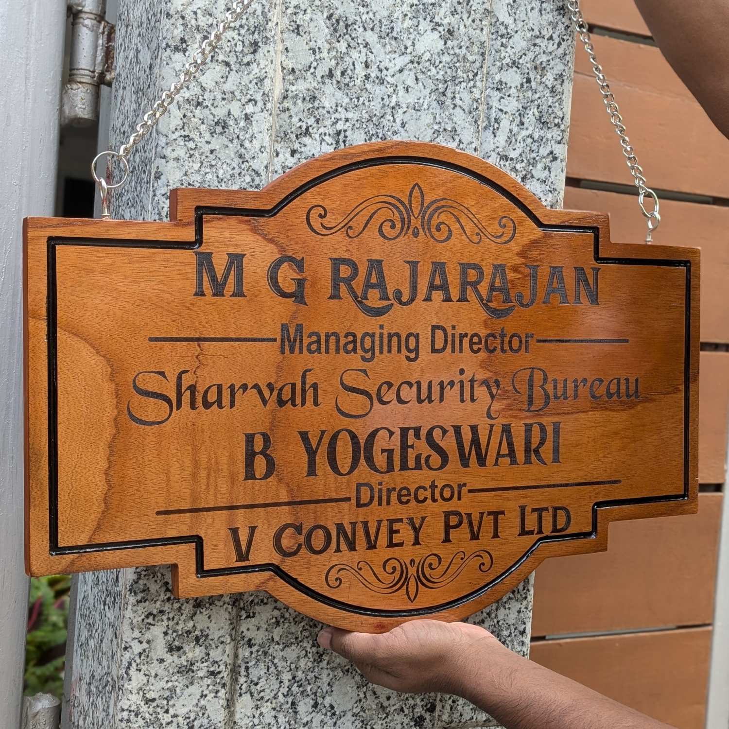 Customize Your Own Hanging Wooden Sign - Image 8