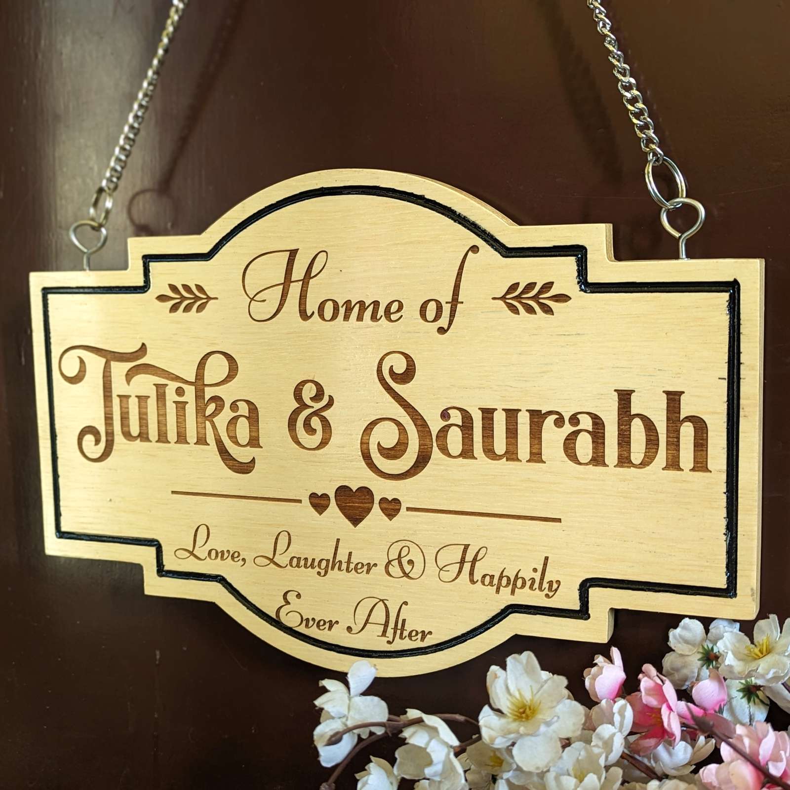Customize Your Own Hanging Wooden Sign - Image 9