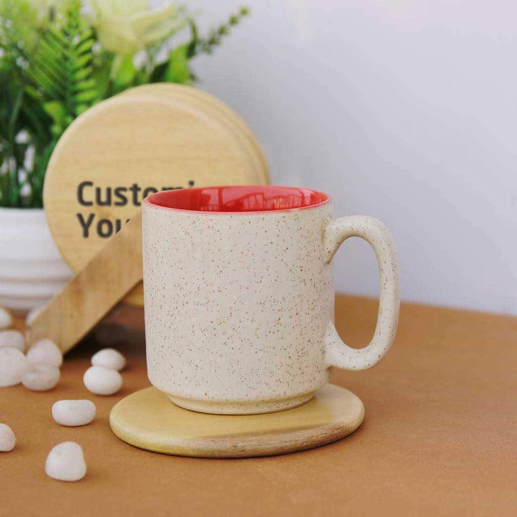 Customize Your Own Round Wooden Coaster Set - Custom Coasters With Holder - Image 10