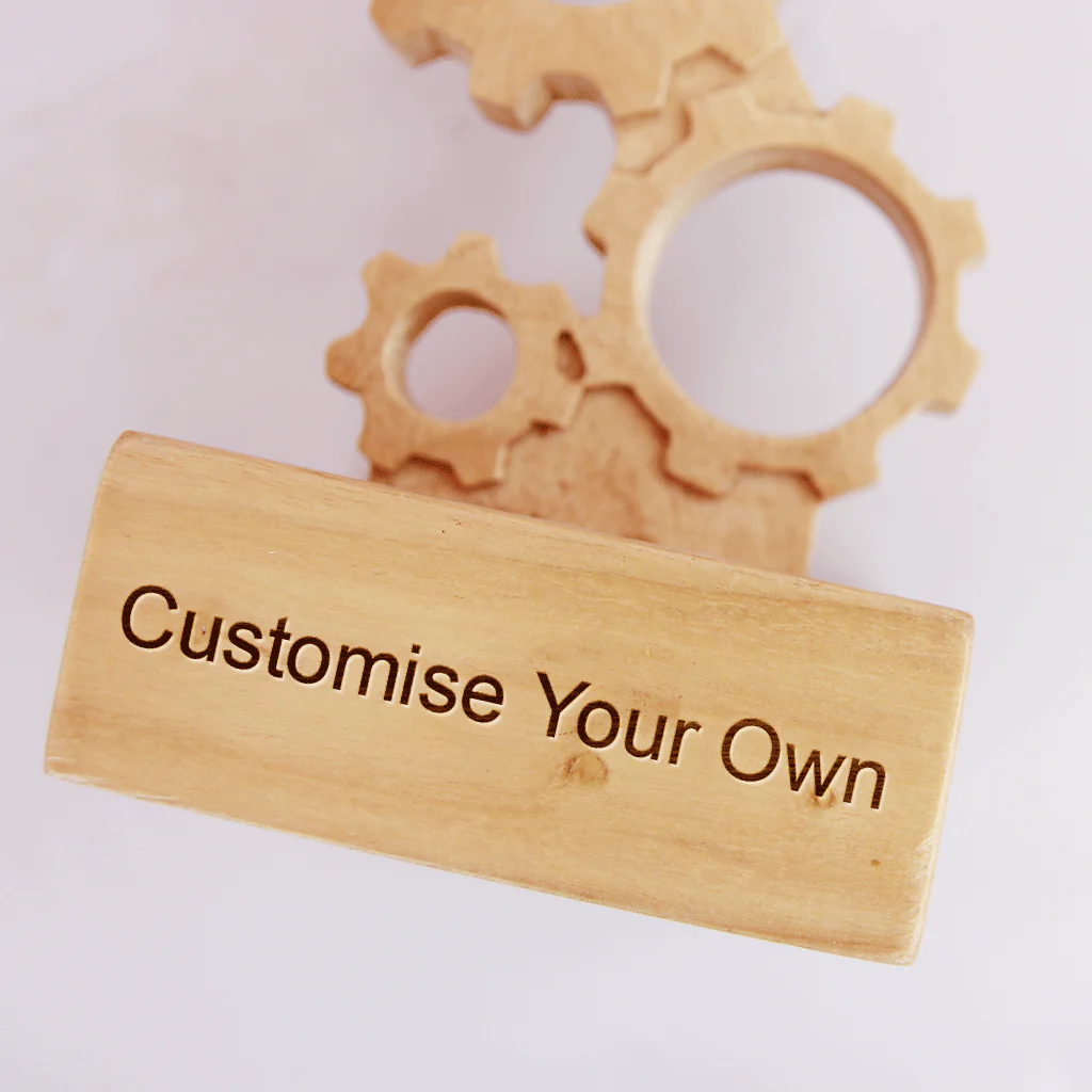 Customize Your Own Wooden Engineering Trophy - Image 3