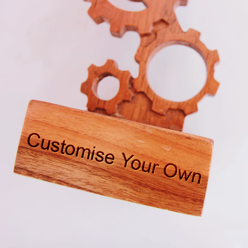 Customize Your Own Wooden Engineering Trophy - Image 4