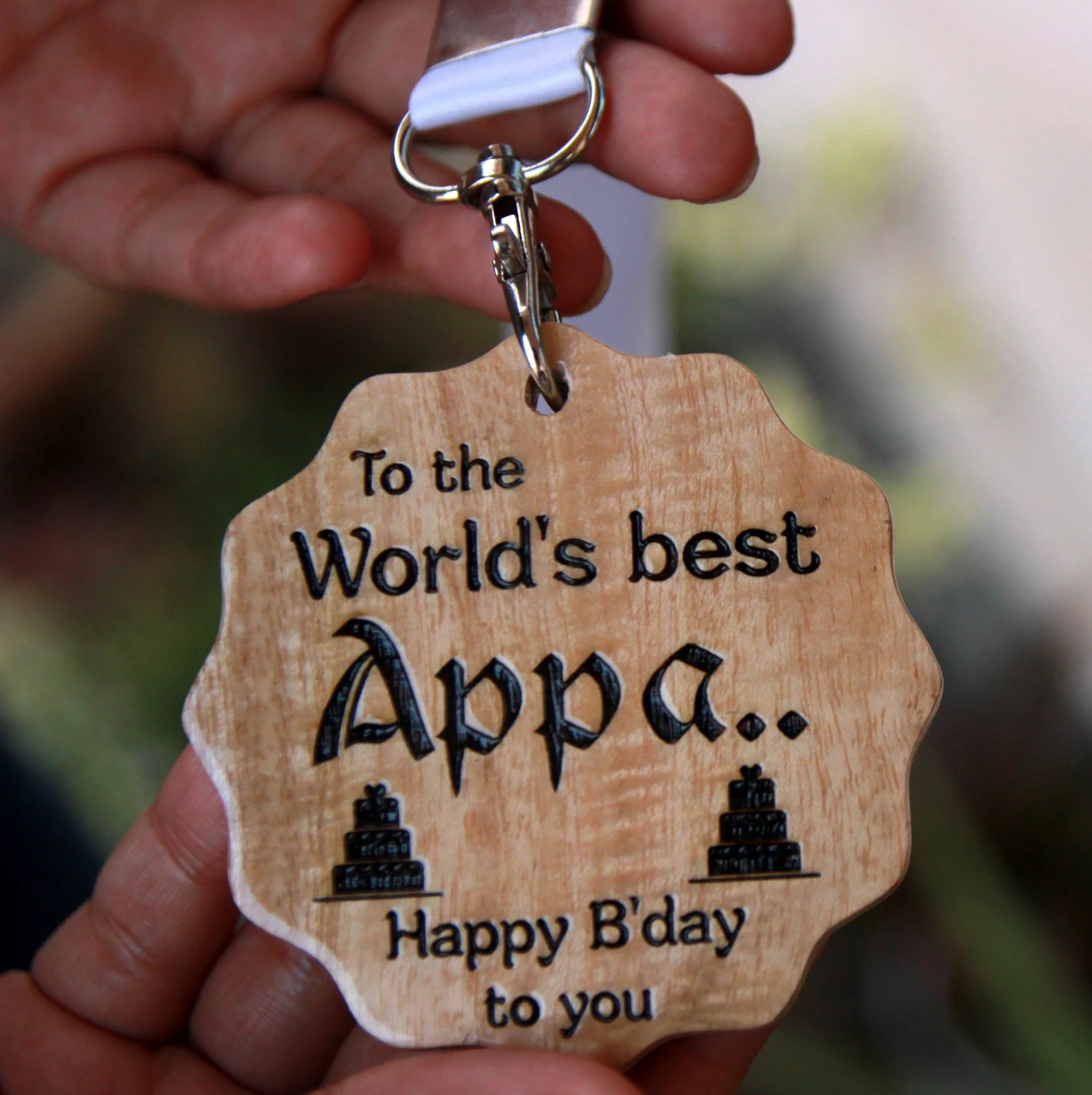 Wooden Medal For Superhero Dad | Fathers Day Gift - Image 2