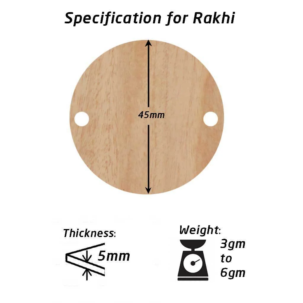Fart Machine - Personalised Wooden Rakhi & Greeting Card - Image 9