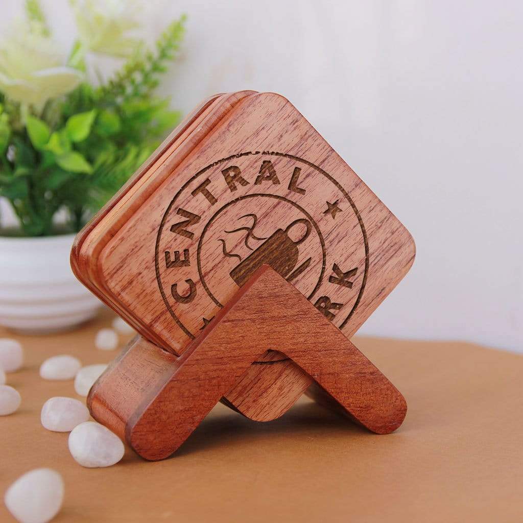 F.R.I.E.N.D.S Coasters - Wooden Coaster Set - Image 5
