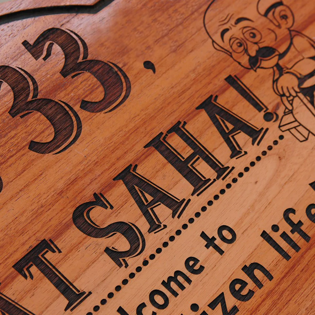 Funny Birthday Hanging Wood Sign - Image 5