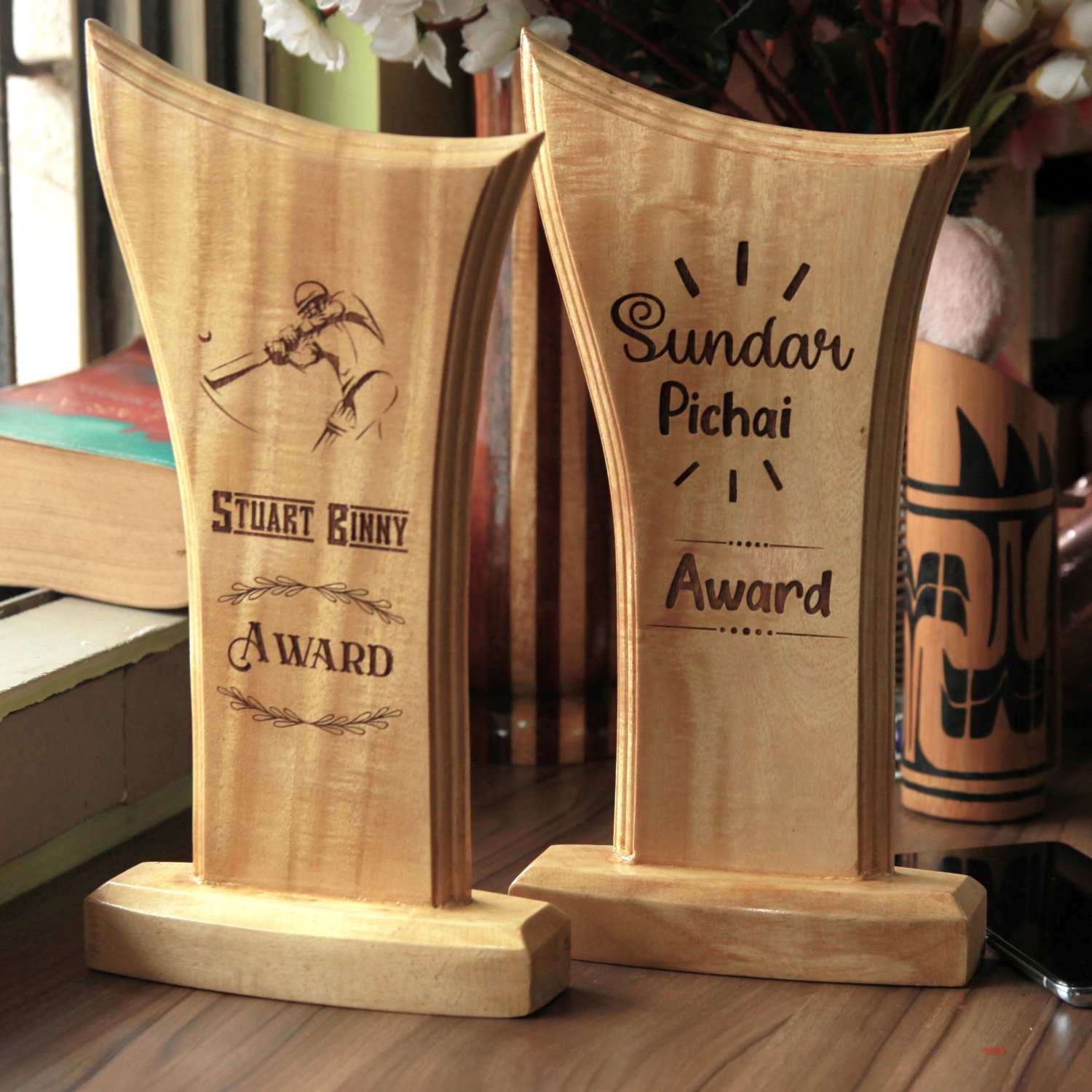 Funny Wooden Standee Award for Your Office Team | Customized Trophies - Image 11