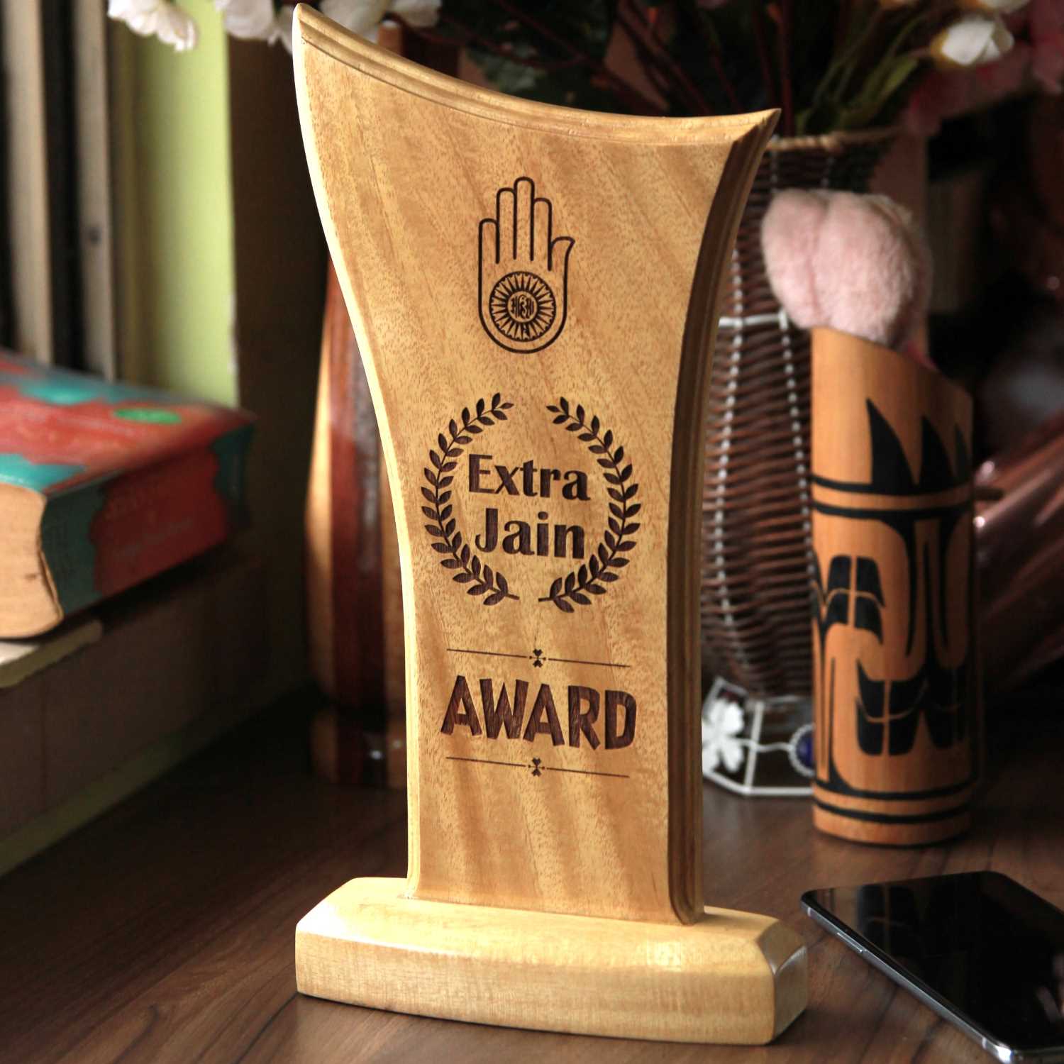 Funny Wooden Standee Award for Your Office Team | Customized Trophies - Image 6