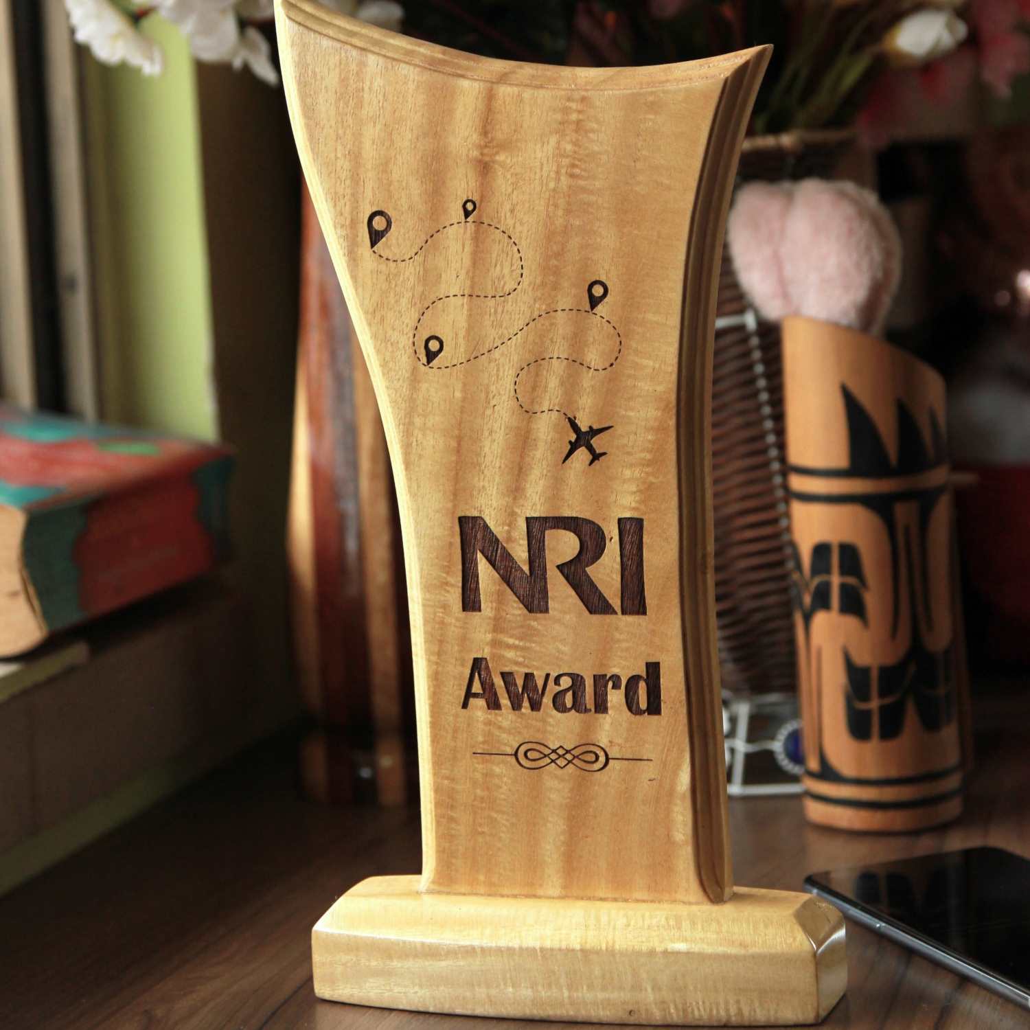 Funny Wooden Standee Award for Your Office Team | Customized Trophies - Image 9
