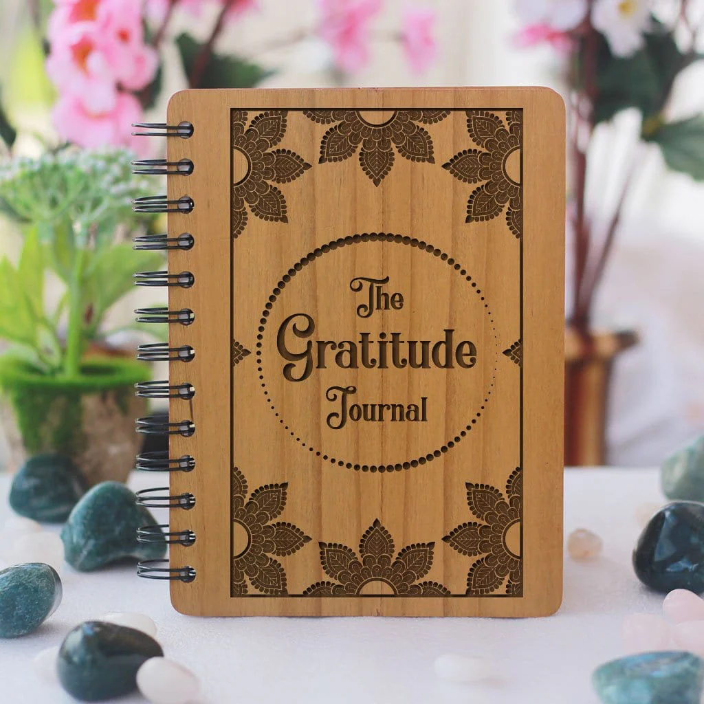 The Gratitude Journal - Personalized Wooden Notebook - Image 3