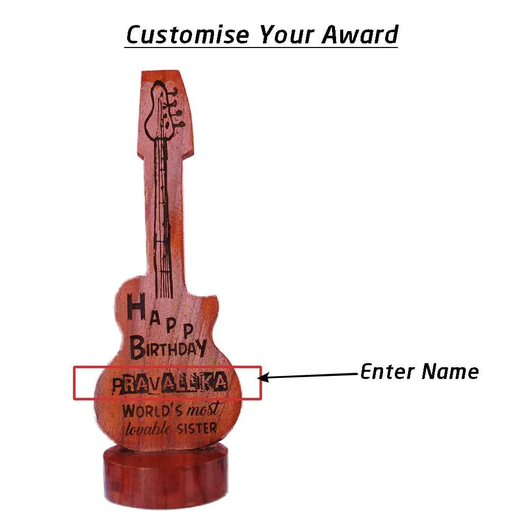 Happy Birthday : Personalized Wooden Plaque For Sister - Image 3