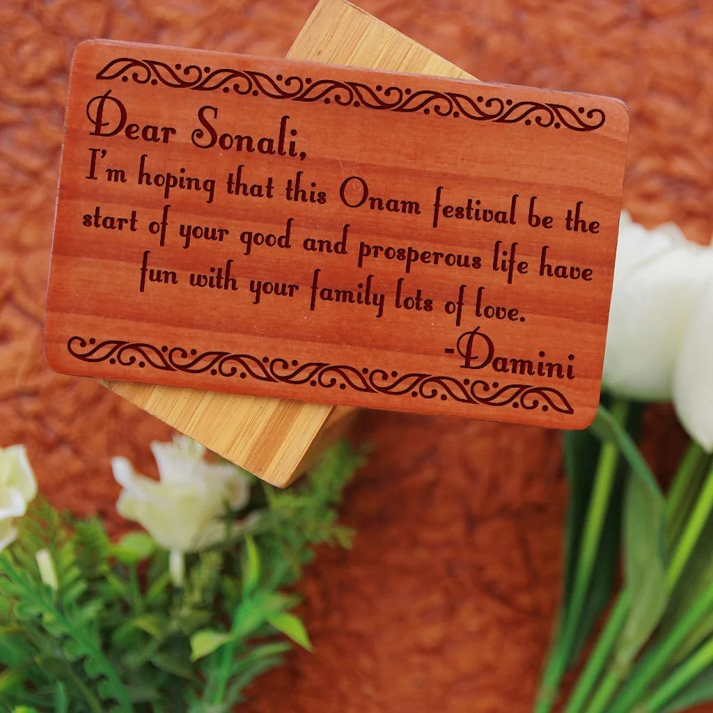 Happy Onam Greeting Cards (Set of 2) - Image 2
