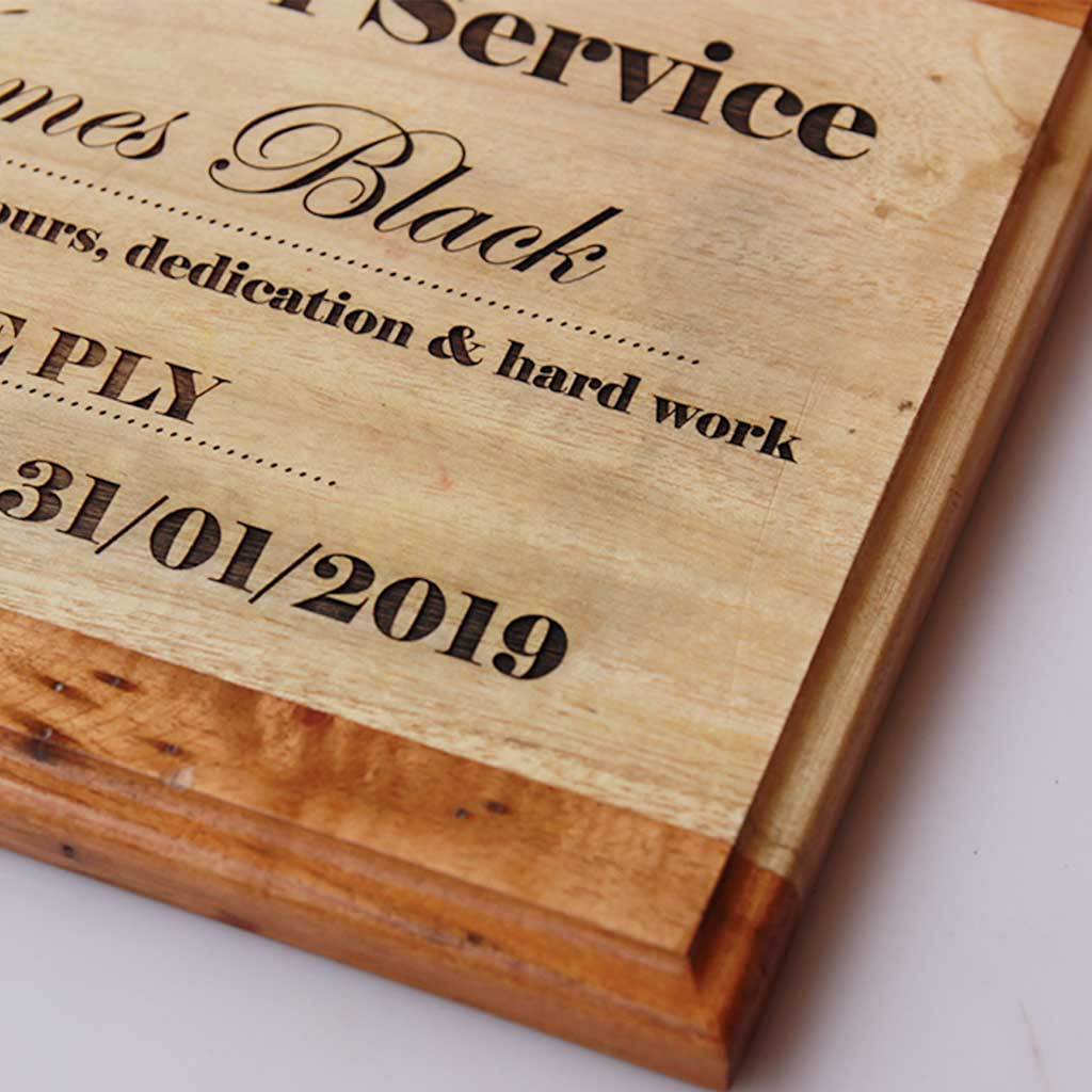 Happy Retirement Wooden Award Plaque - Image 5