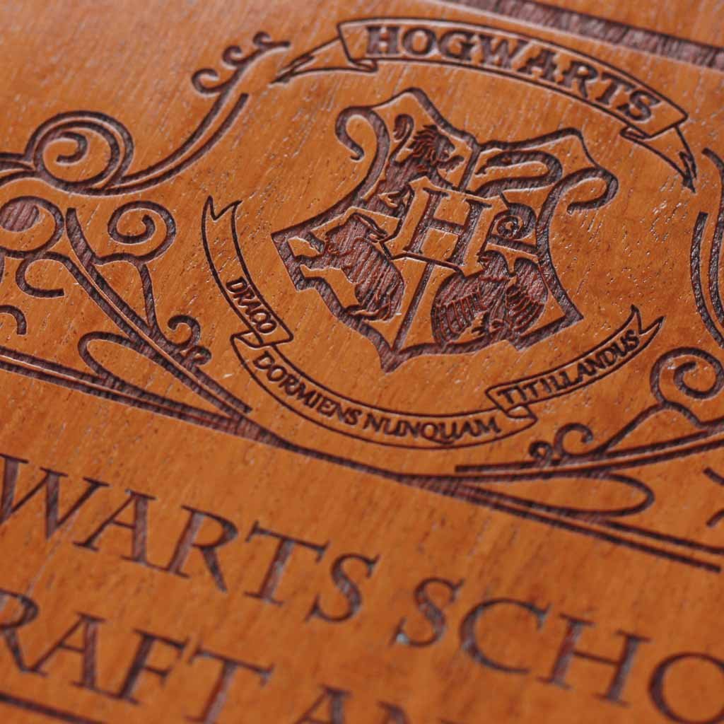 Harry Potter: Carved Wooden Hogwarts Acceptance Letter - Image 5
