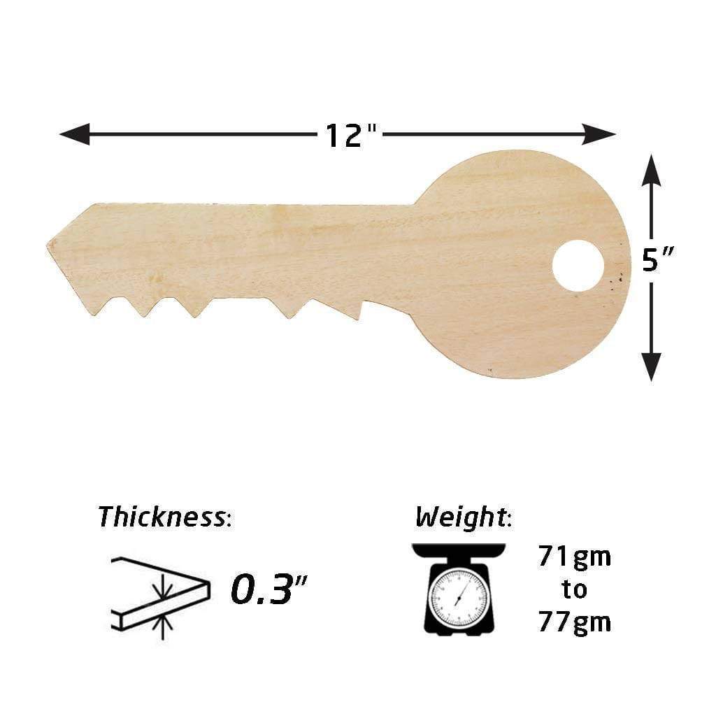 Life Is A Journey : Key-Shaped Wooden Sign - Image 5