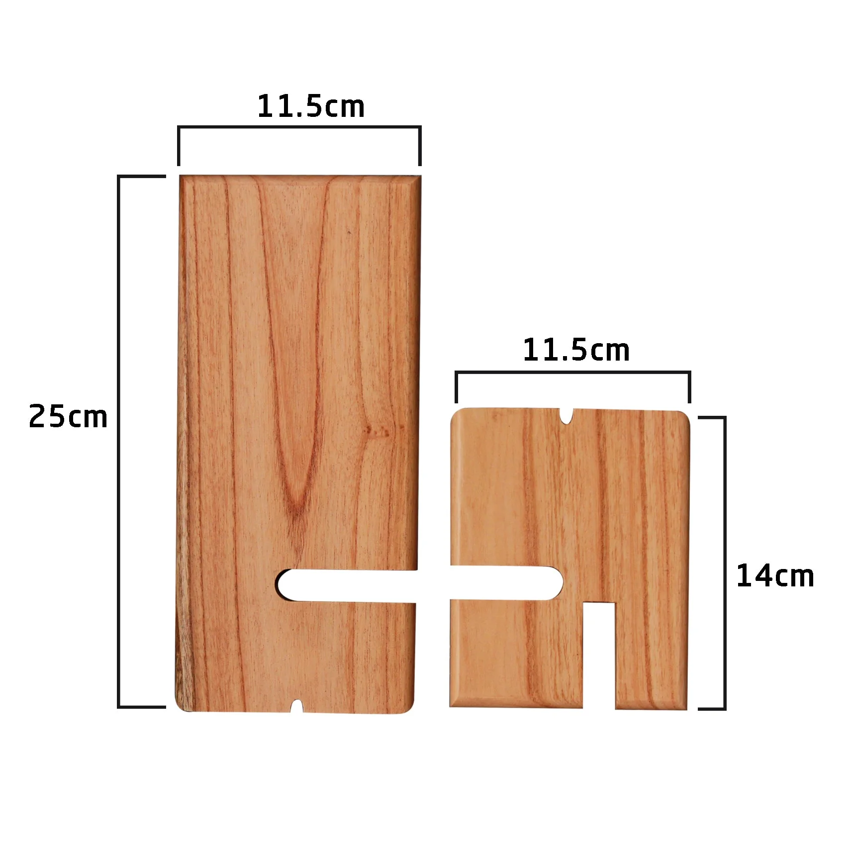 Logo Engraved Wooden Mobile Phone Stand | Personalized Corporate Gift - Image 8