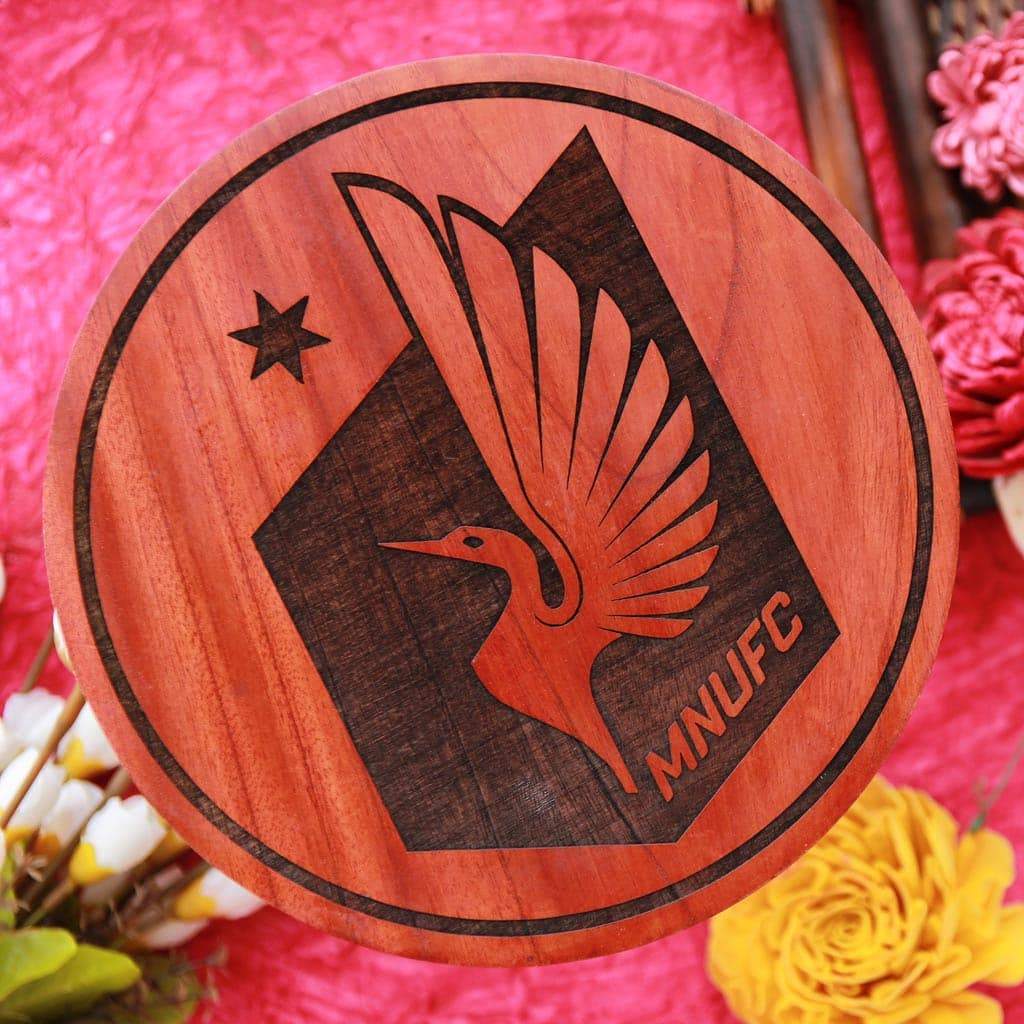 Logo Engraved Wooden Frame for Office - Image 3