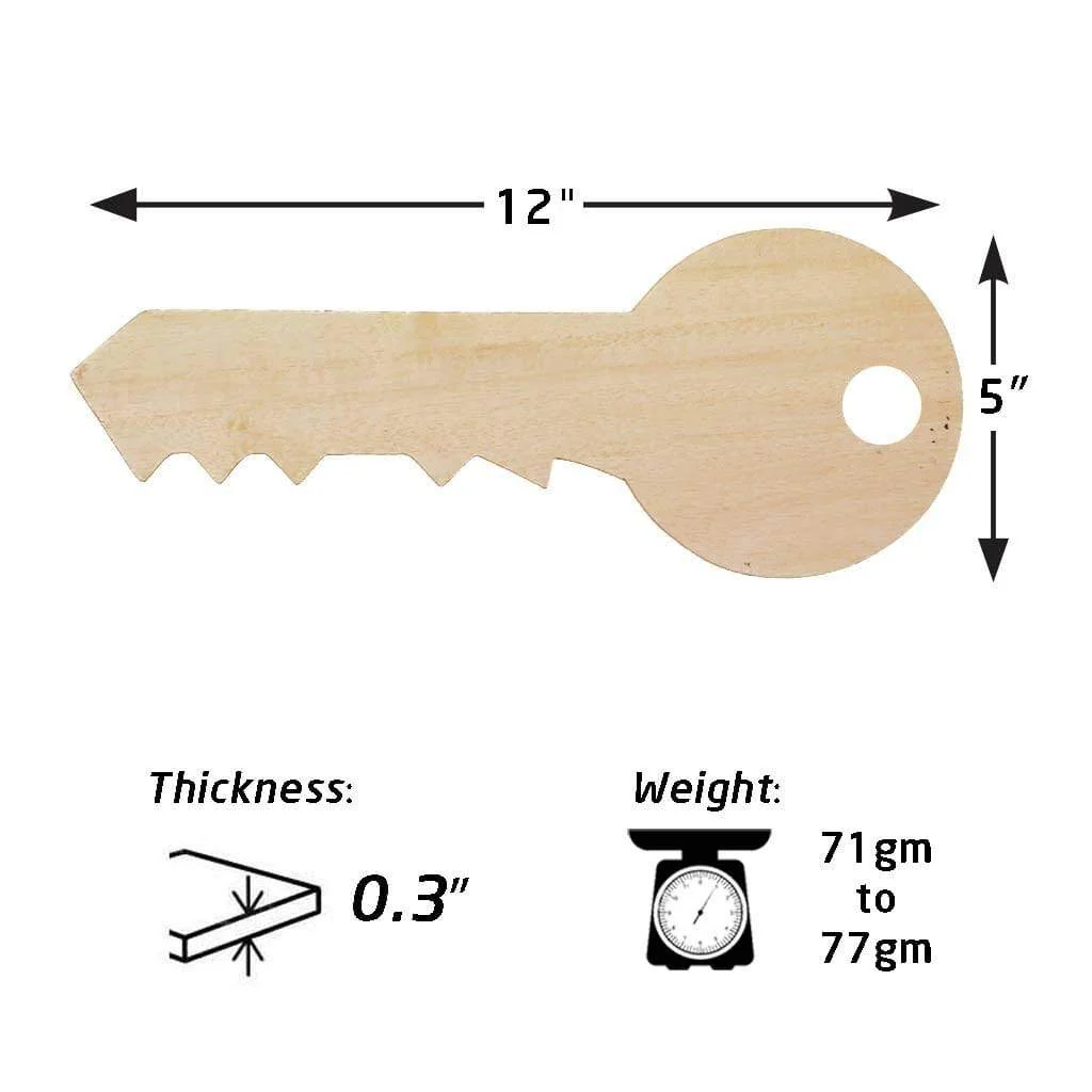 Your Love Is The Master Key: Key-Shaped Wooden Sign - Image 5